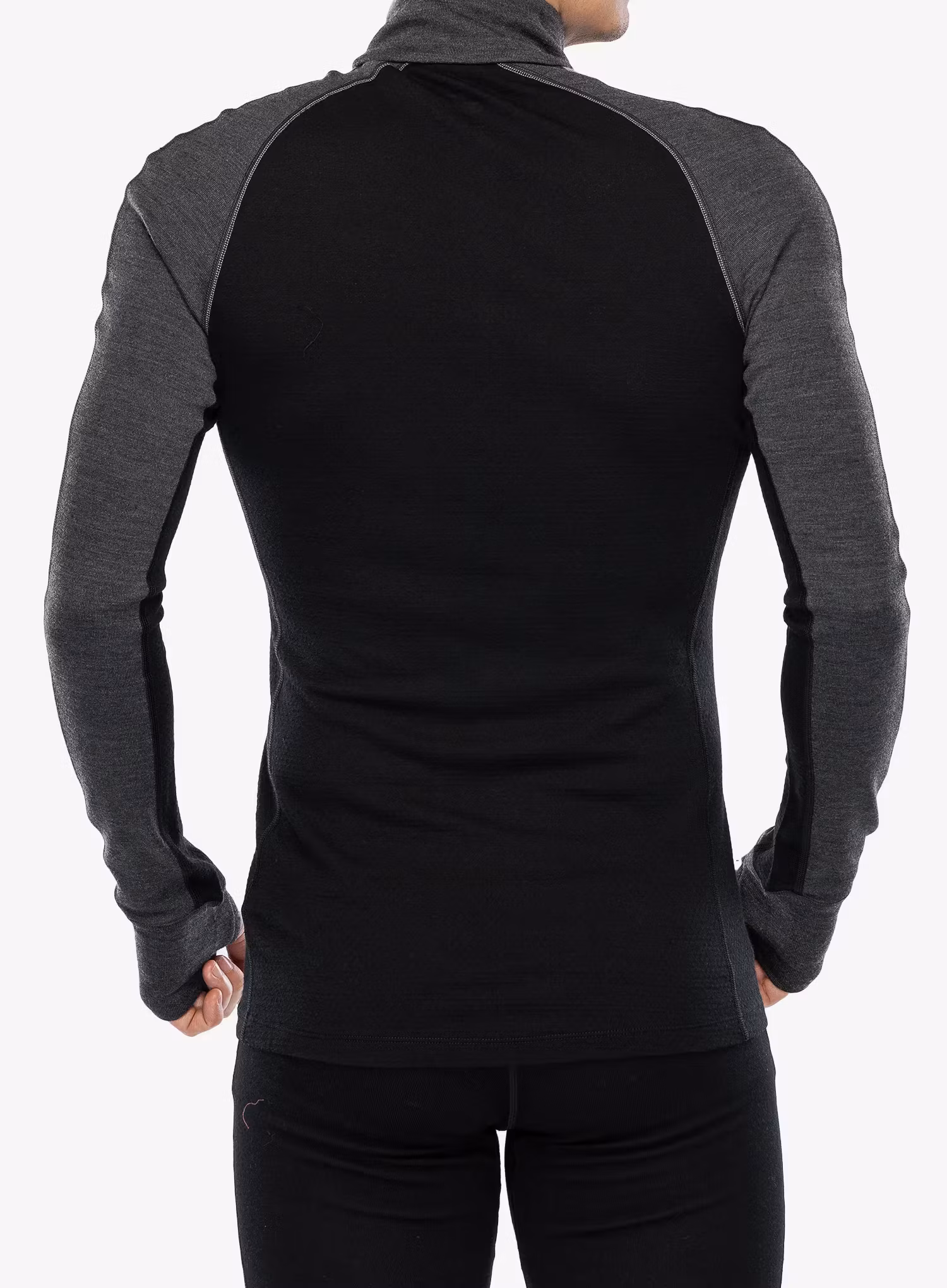 Funkční mikina Icebreaker 260 ZoneKnit LS Half Zip - jet/metro