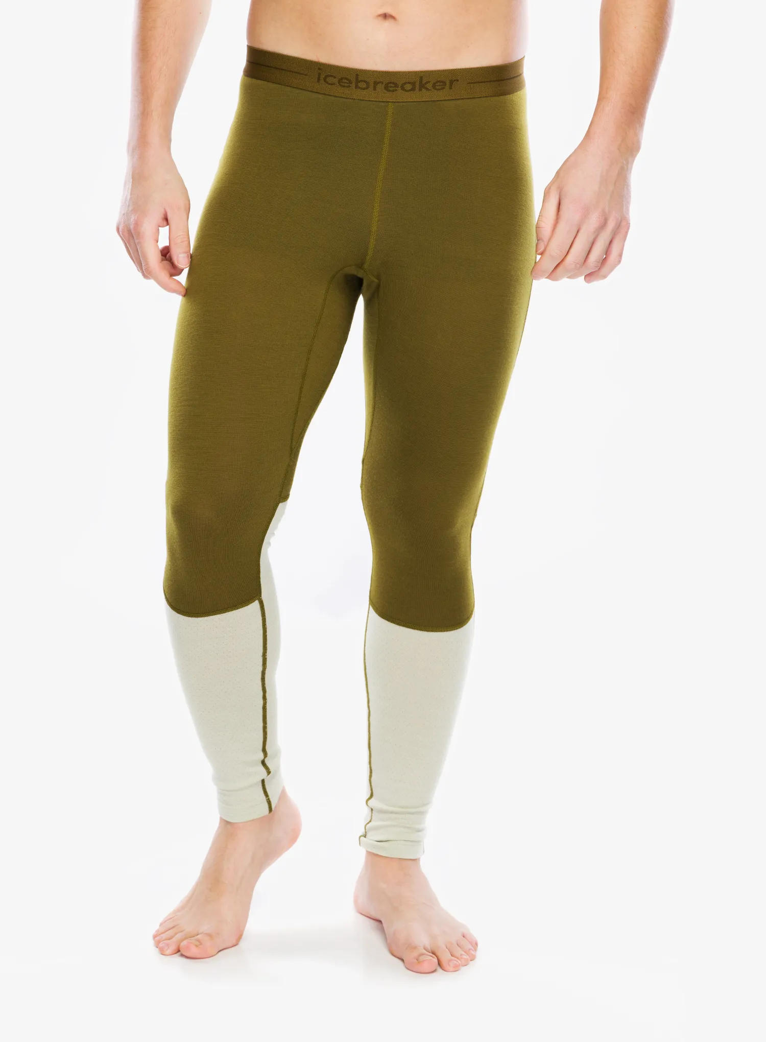 Termolegíny Icebreaker 260 ZoneKnit Leggings - algae/ashen/cb