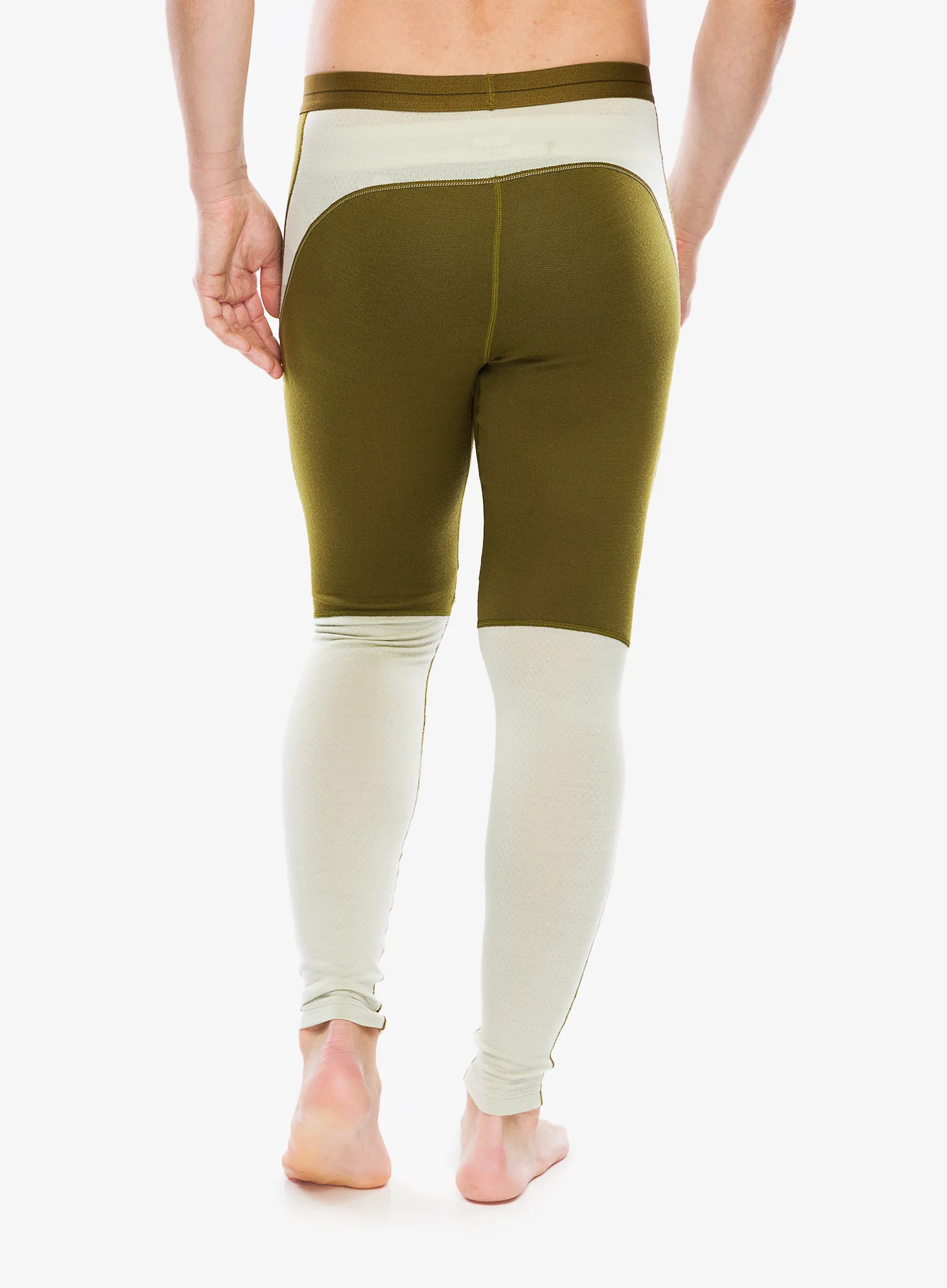 Termolegíny Icebreaker 260 ZoneKnit Leggings - algae/ashen/cb