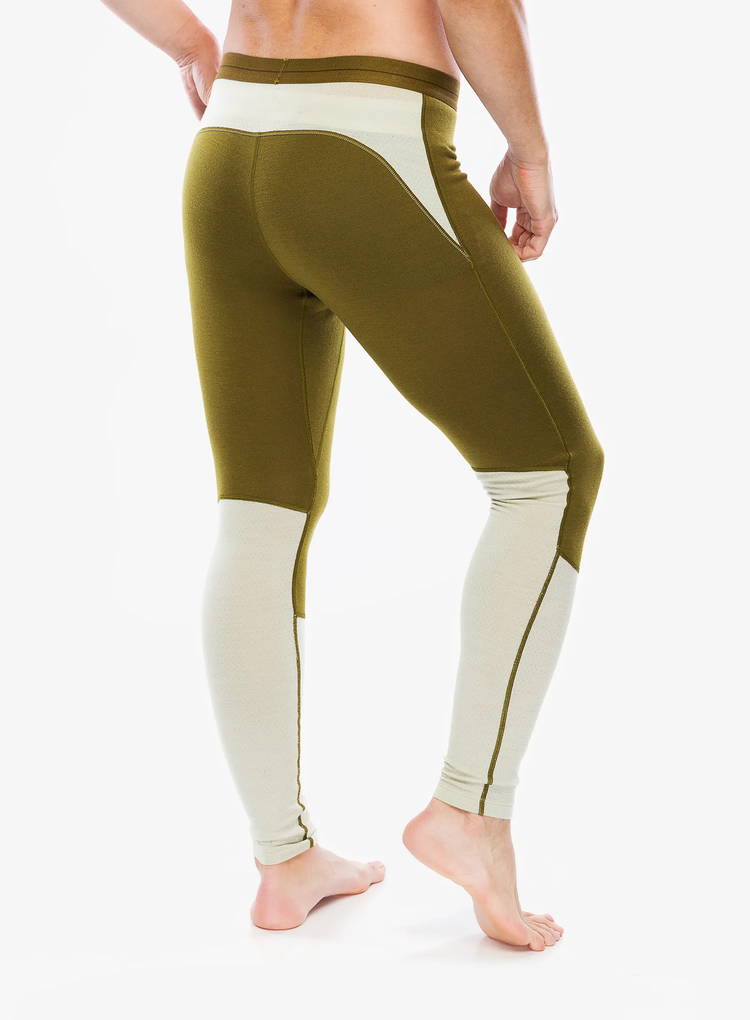 Termolegíny Icebreaker 260 ZoneKnit Leggings - algae/ashen/cb