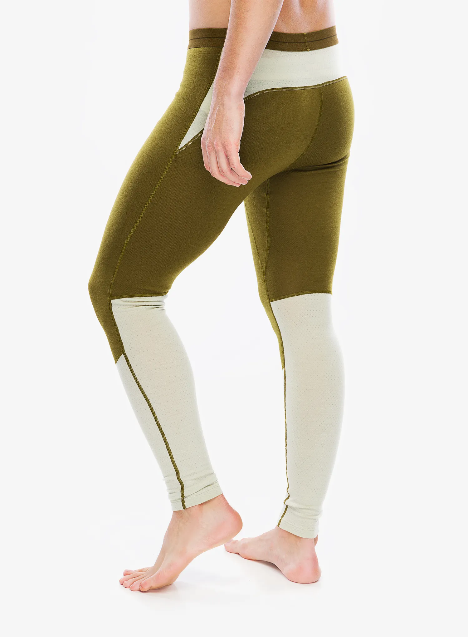 Termolegíny Icebreaker 260 ZoneKnit Leggings - algae/ashen/cb