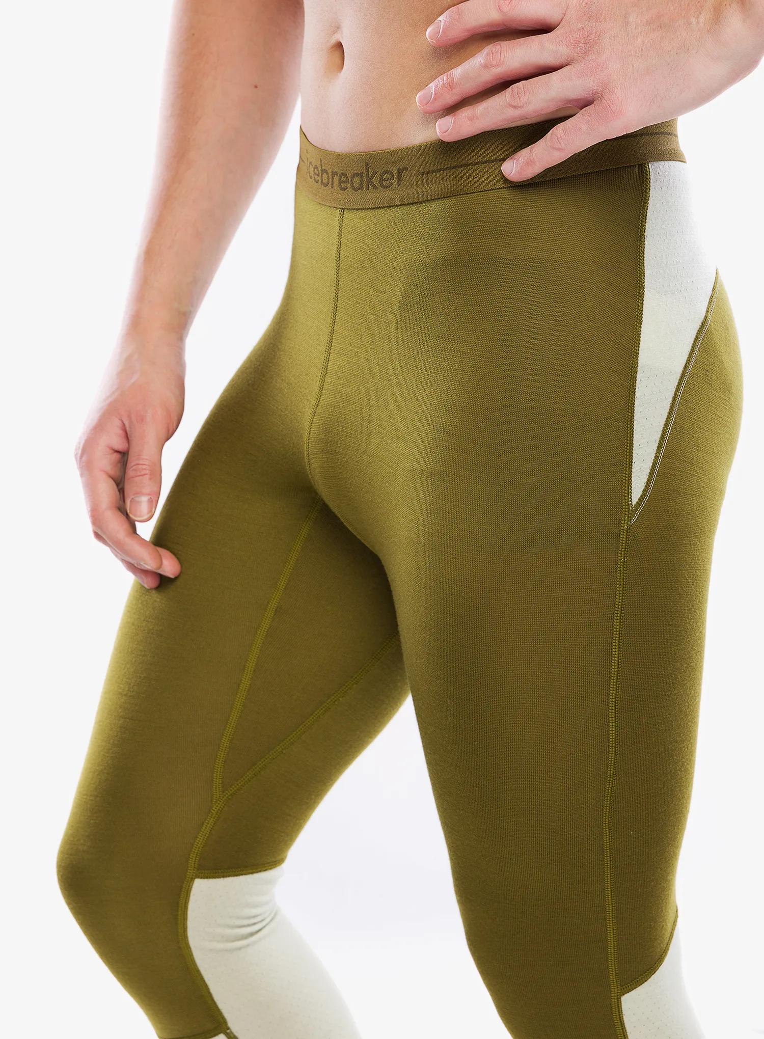 Termolegíny Icebreaker 260 ZoneKnit Leggings - algae/ashen/cb