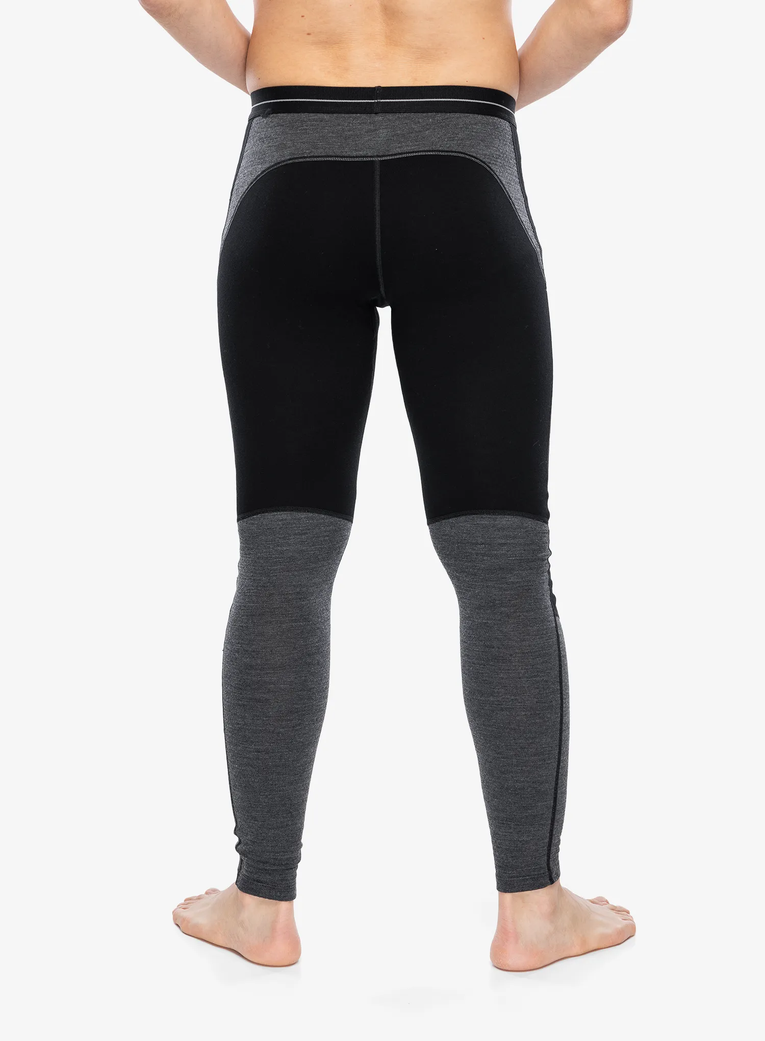 Termolegíny Icebreaker 260 ZoneKnit Leggings - black/jet