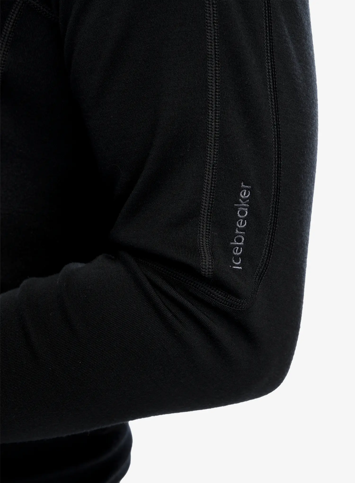 Funkční mikina Icebreaker 300 MerinoFine Polar LS Half Zip - black