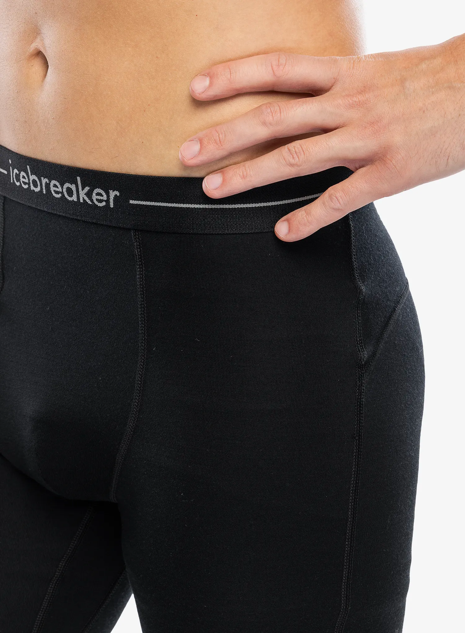 Termolegíny Icebreaker 300 Merino Fine Polar Leggings - black