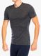 Termotriko Icebreaker Anatomica S/S Crewe - jet hthr