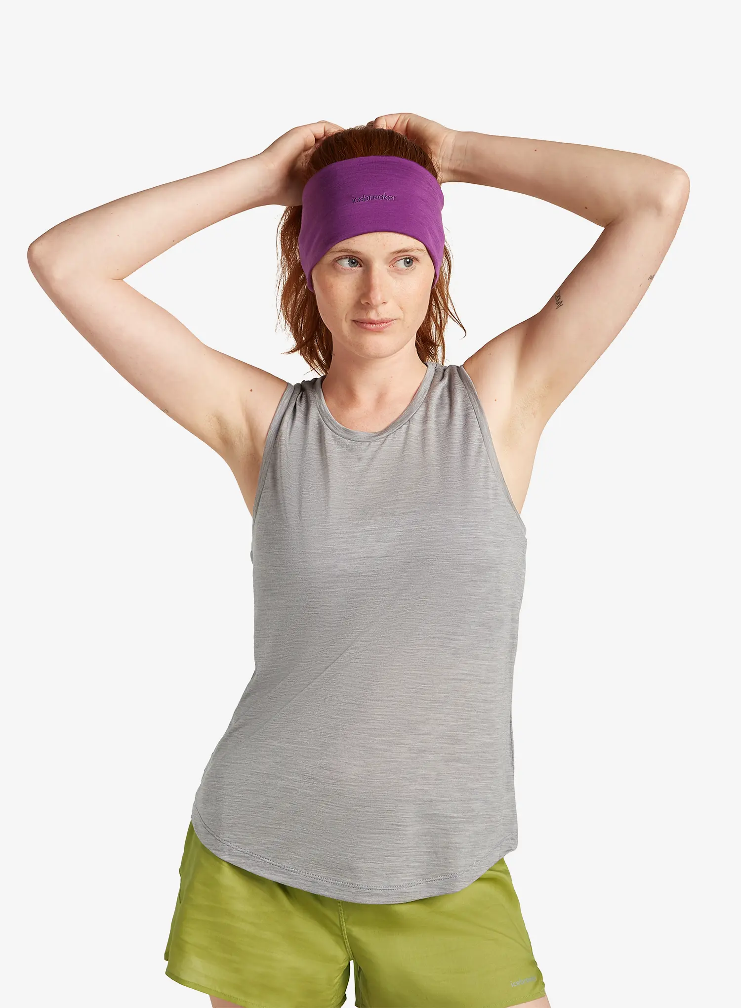 Čelenka Icebreaker Cool-Lite Sphere Headband - passion