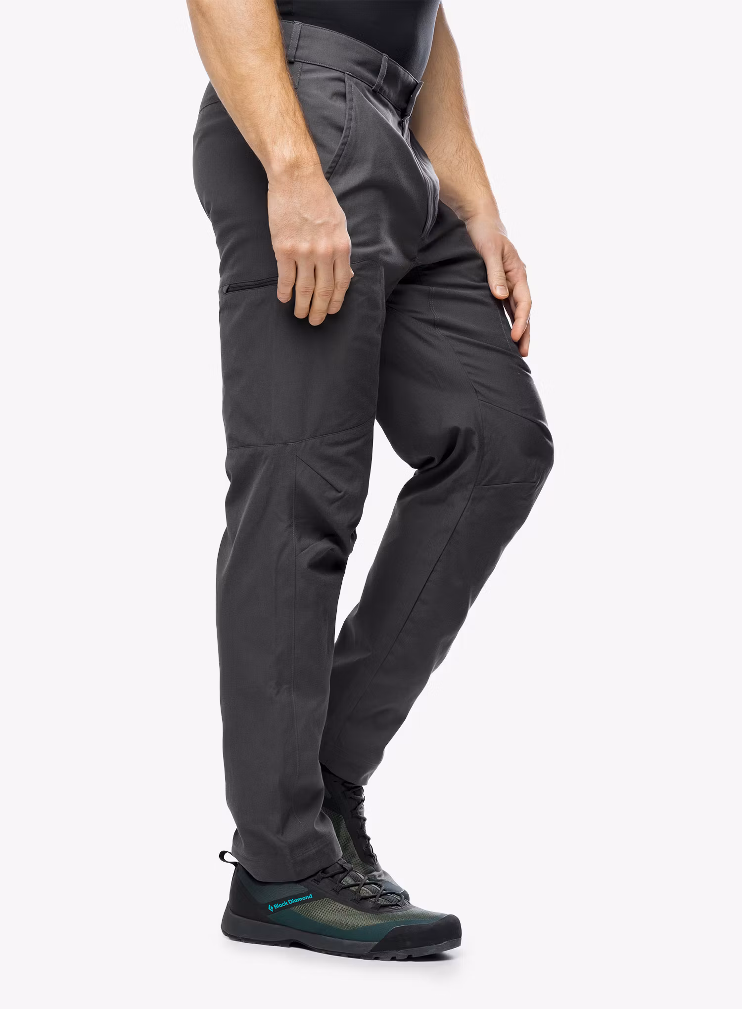 Turistické kalhoty pánské Icebreaker Hike Pants - monsoon