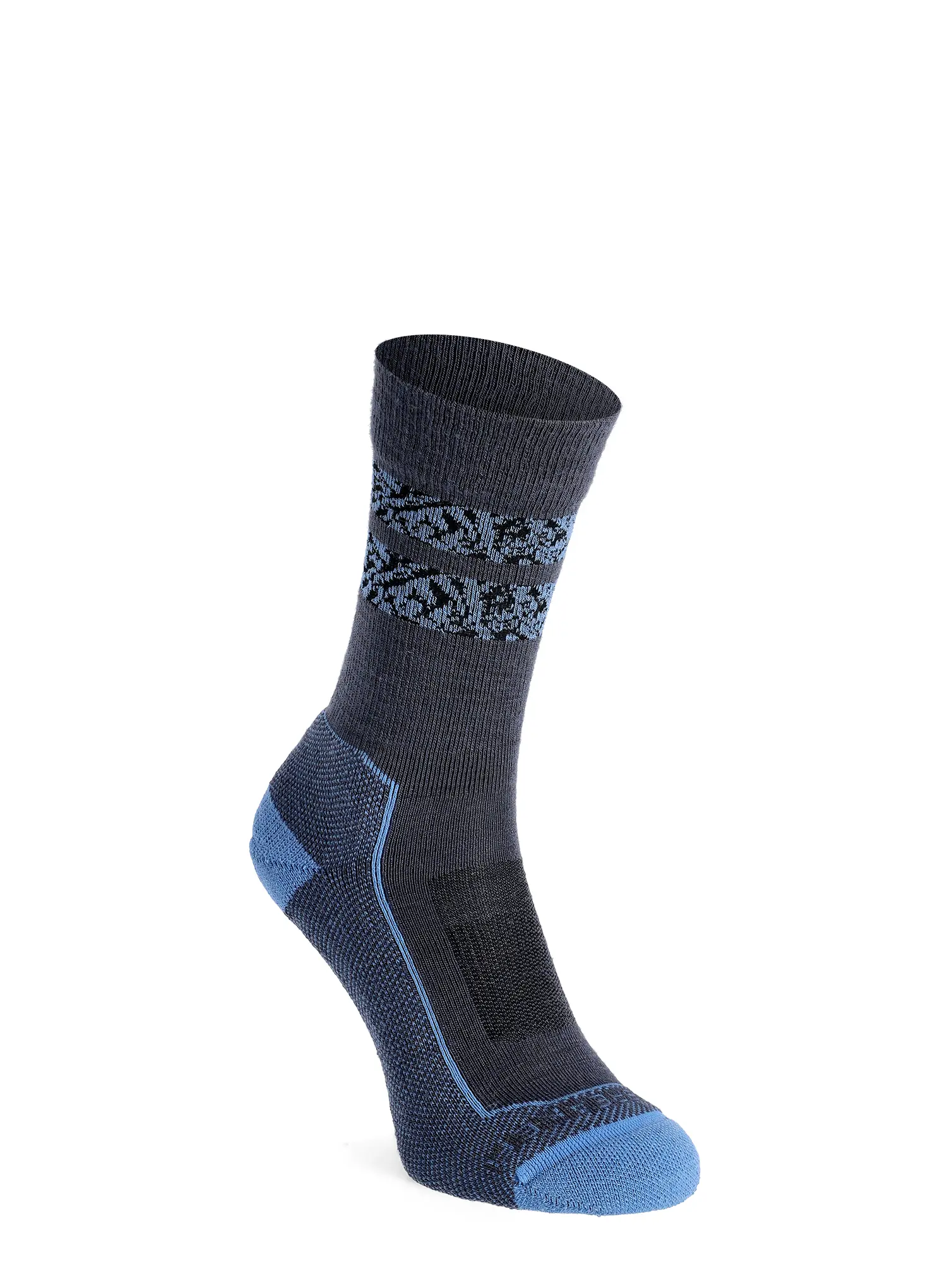Merino ponožky dámské Icebreaker Hike+ Light Crew Natural Summit - graphite/baja/black