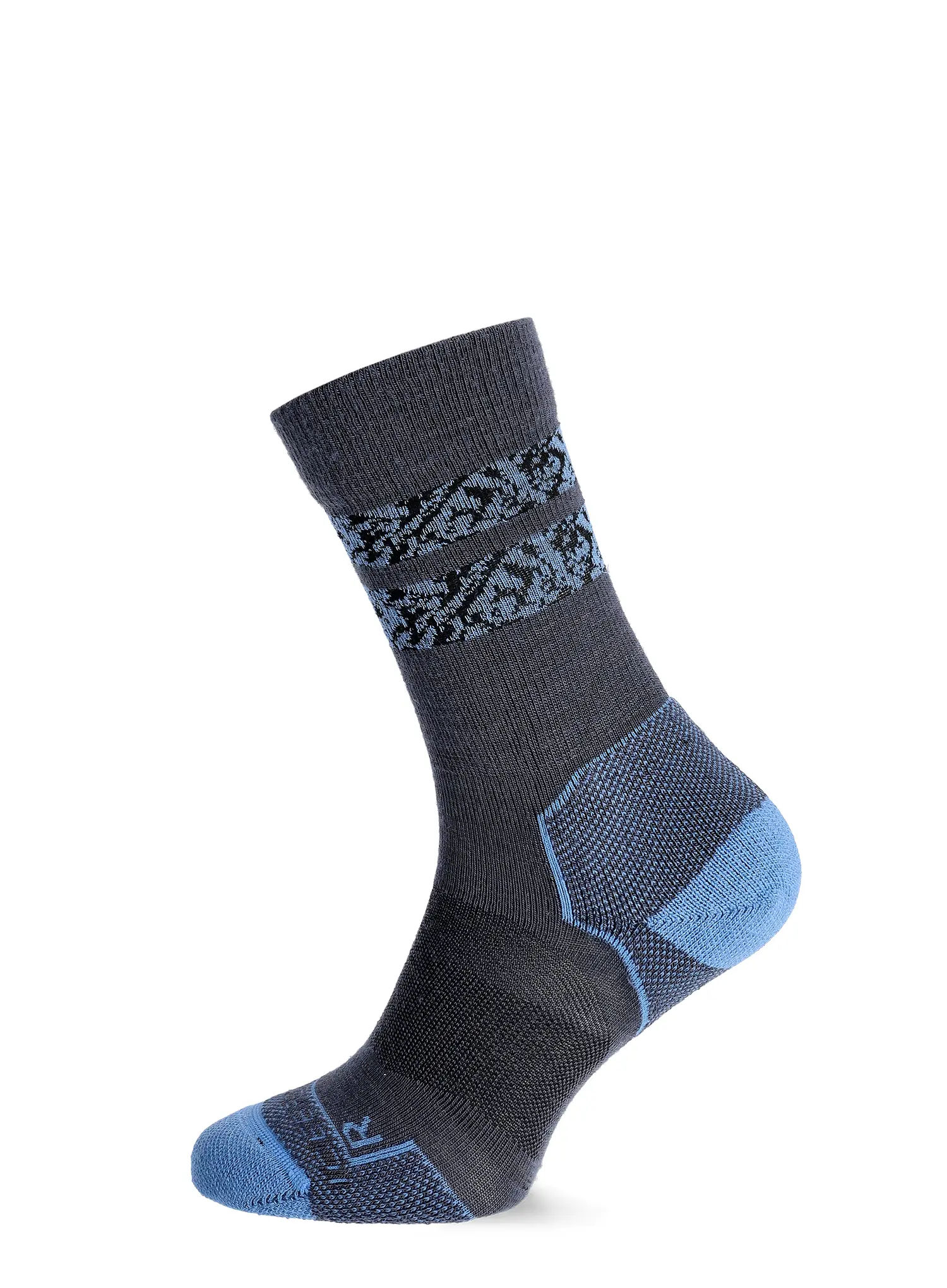 Merino ponožky dámské Icebreaker Hike+ Light Crew Natural Summit - graphite/baja/black