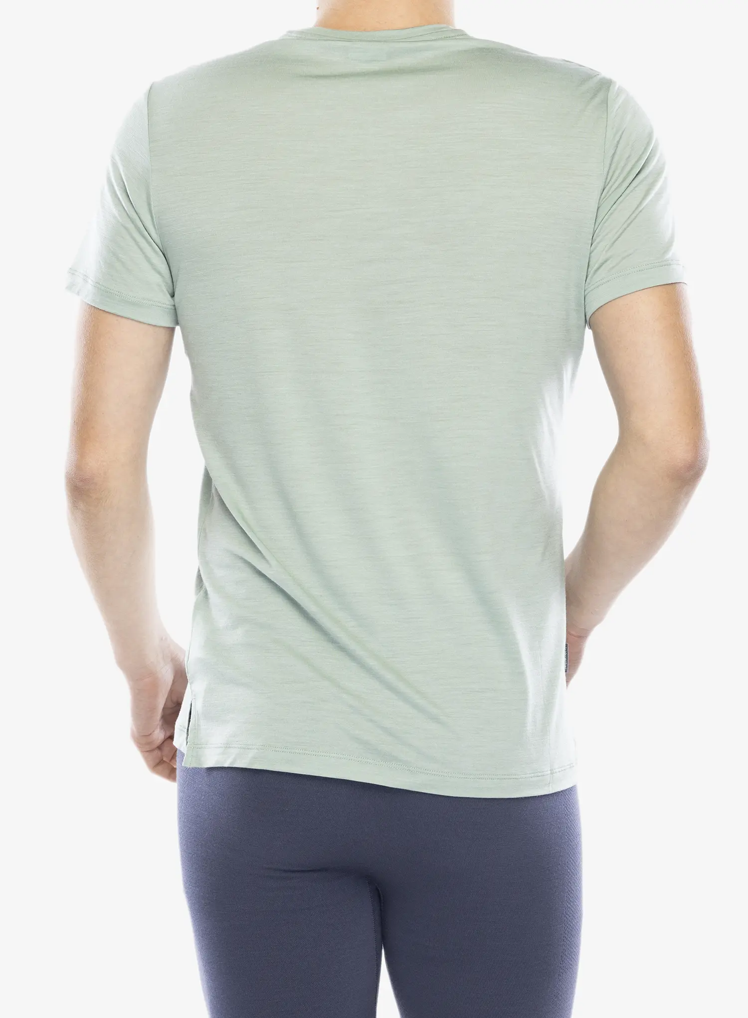 Tričko s potiskem Icebreaker Merino 125 CL Sphere SS T Rad Peak - moss