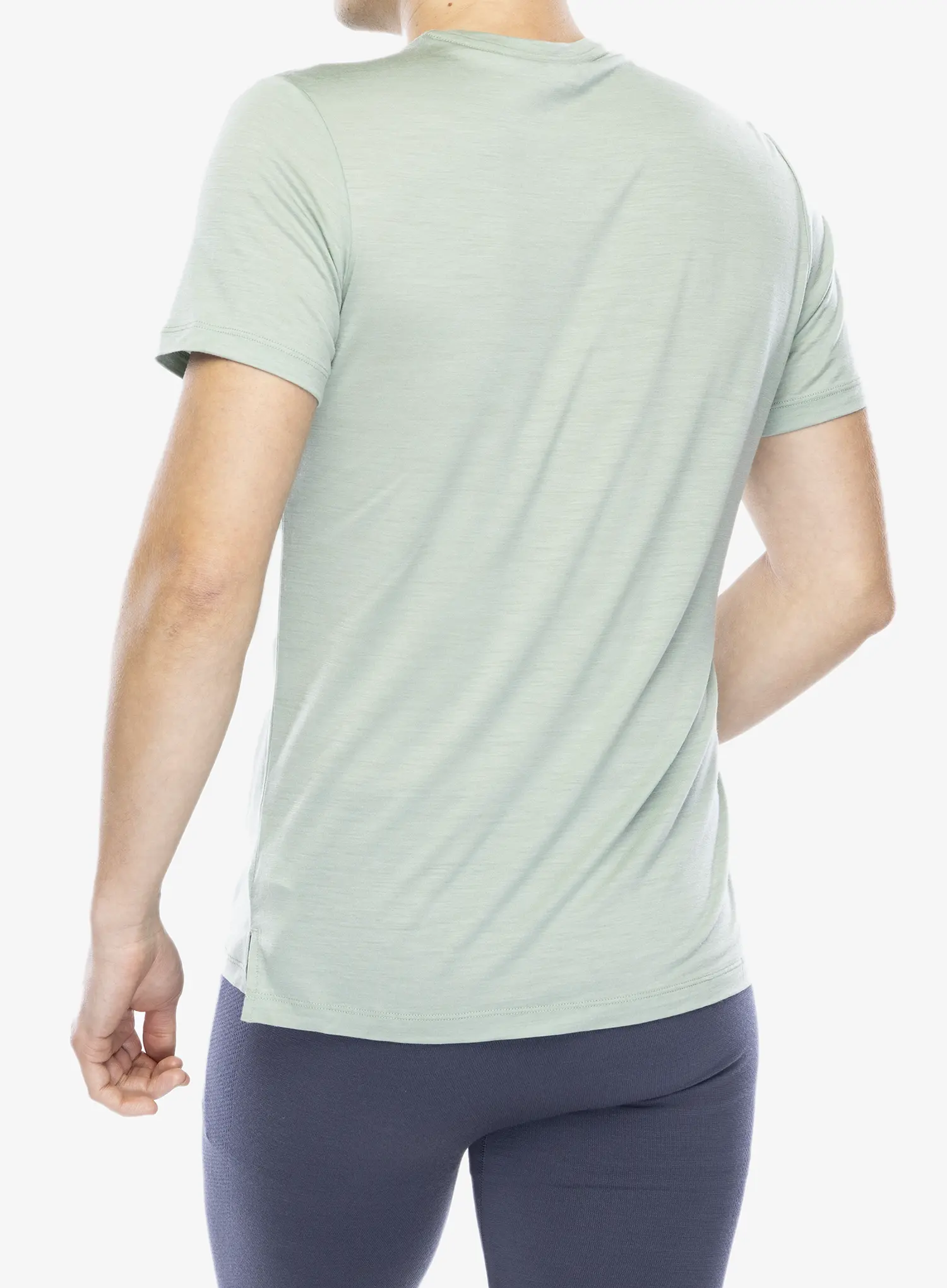 Tričko s potiskem Icebreaker Merino 125 CL Sphere SS T Rad Peak - moss