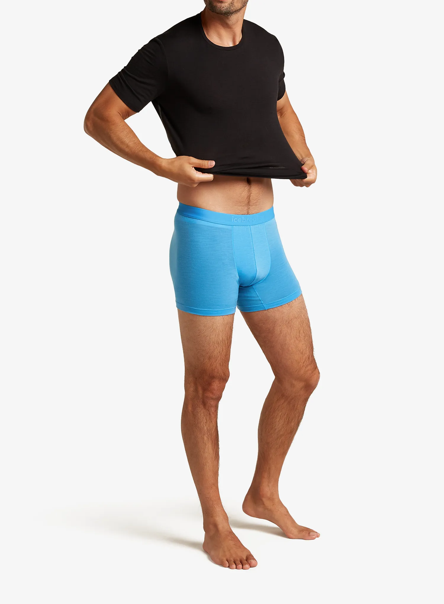 Funkční boxerky Icebreaker Merino 125 Cool-Lite Anatomica Boxers - arctic