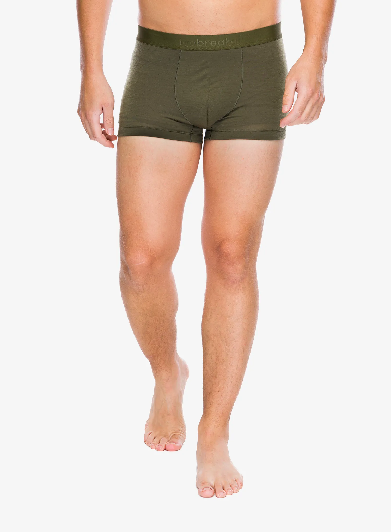 Funkční boxerky Icebreaker Merino 125 Cool-Lite Anatomica Trunks - loden