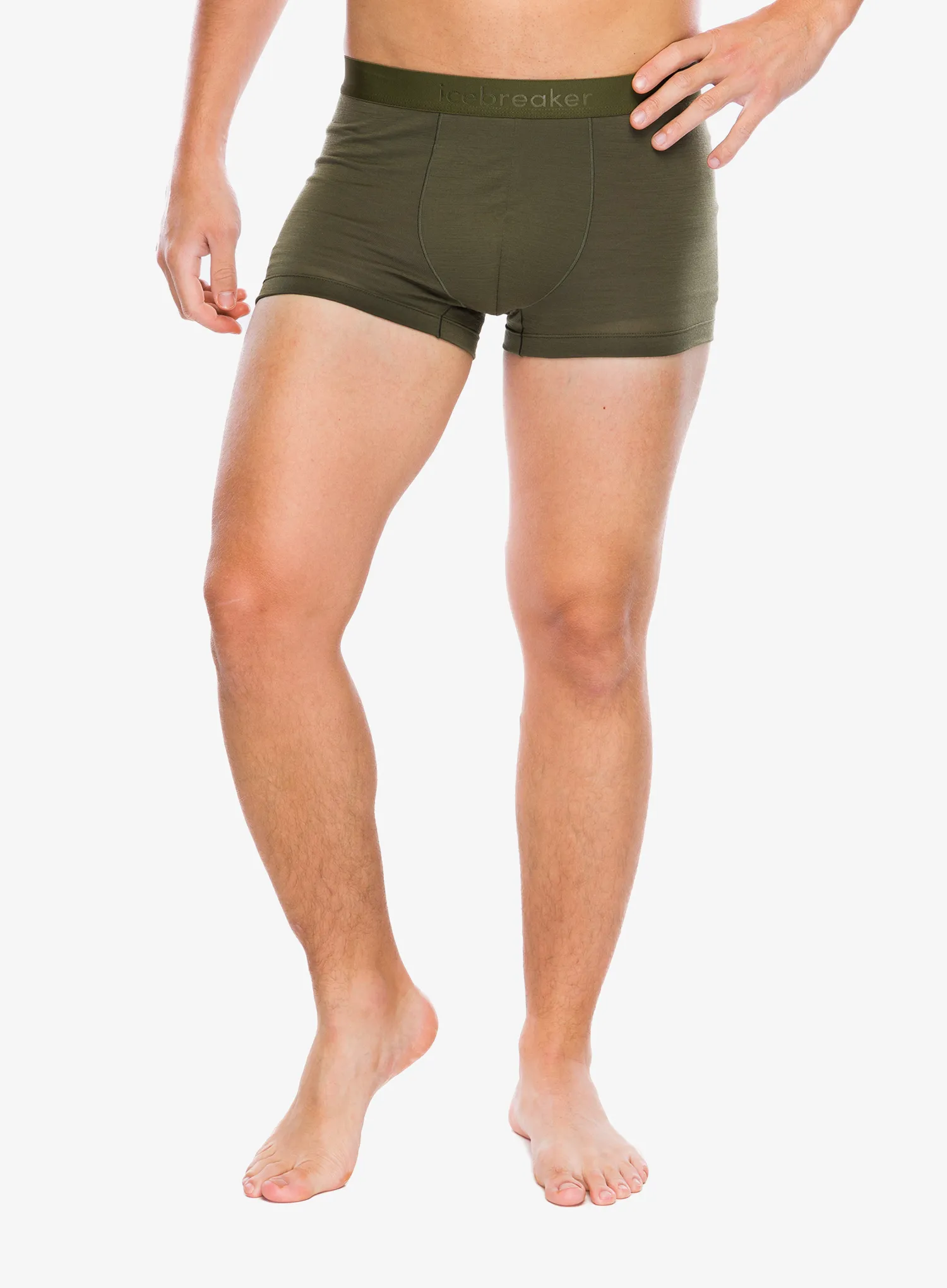 Funkční boxerky Icebreaker Merino 125 Cool-Lite Anatomica Trunks - loden
