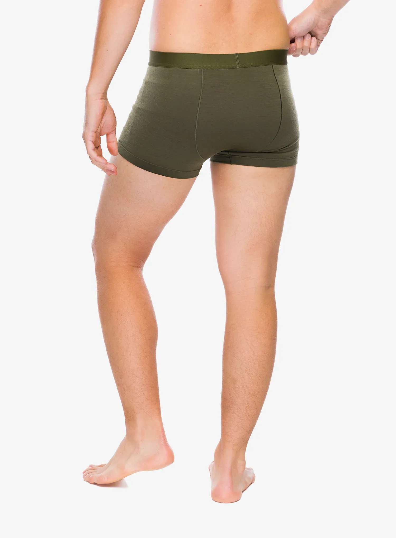 Funkční boxerky Icebreaker Merino 125 Cool-Lite Anatomica Trunks - loden