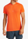 Běžecké tričko Icebreaker Merino 125 Cool-Lite Speed SS Quarter Zip - blaze