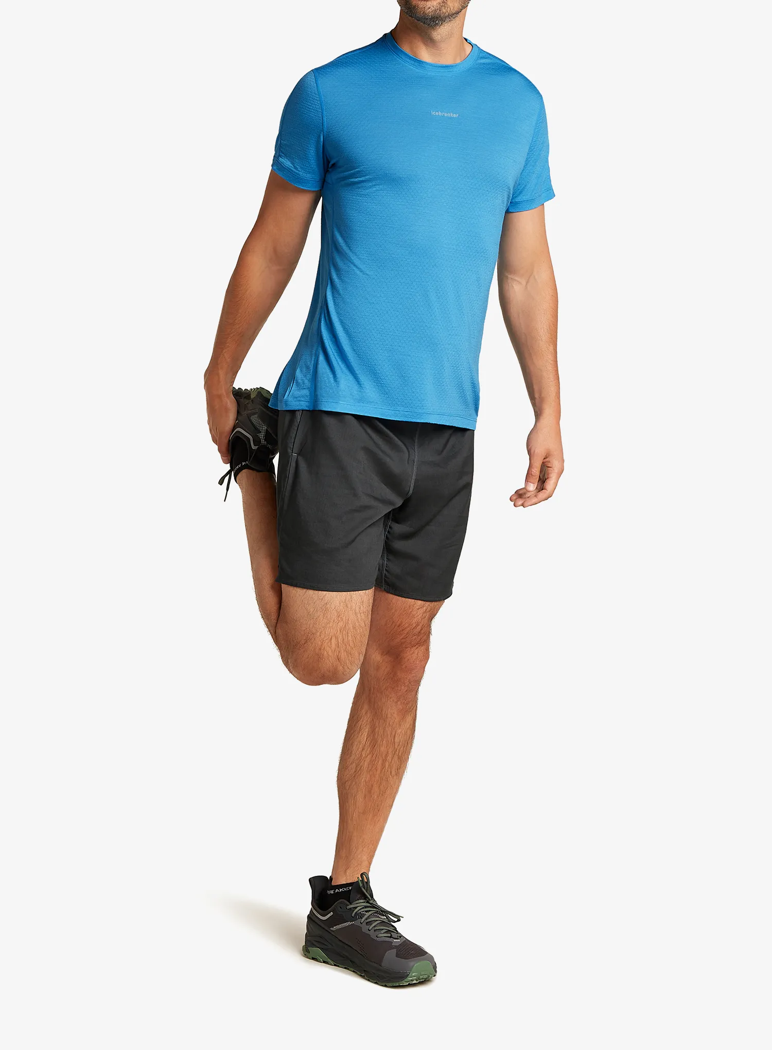 Běžecké tričko Icebreaker Merino 125 Cool-Lite Speed SS Tee - arctic