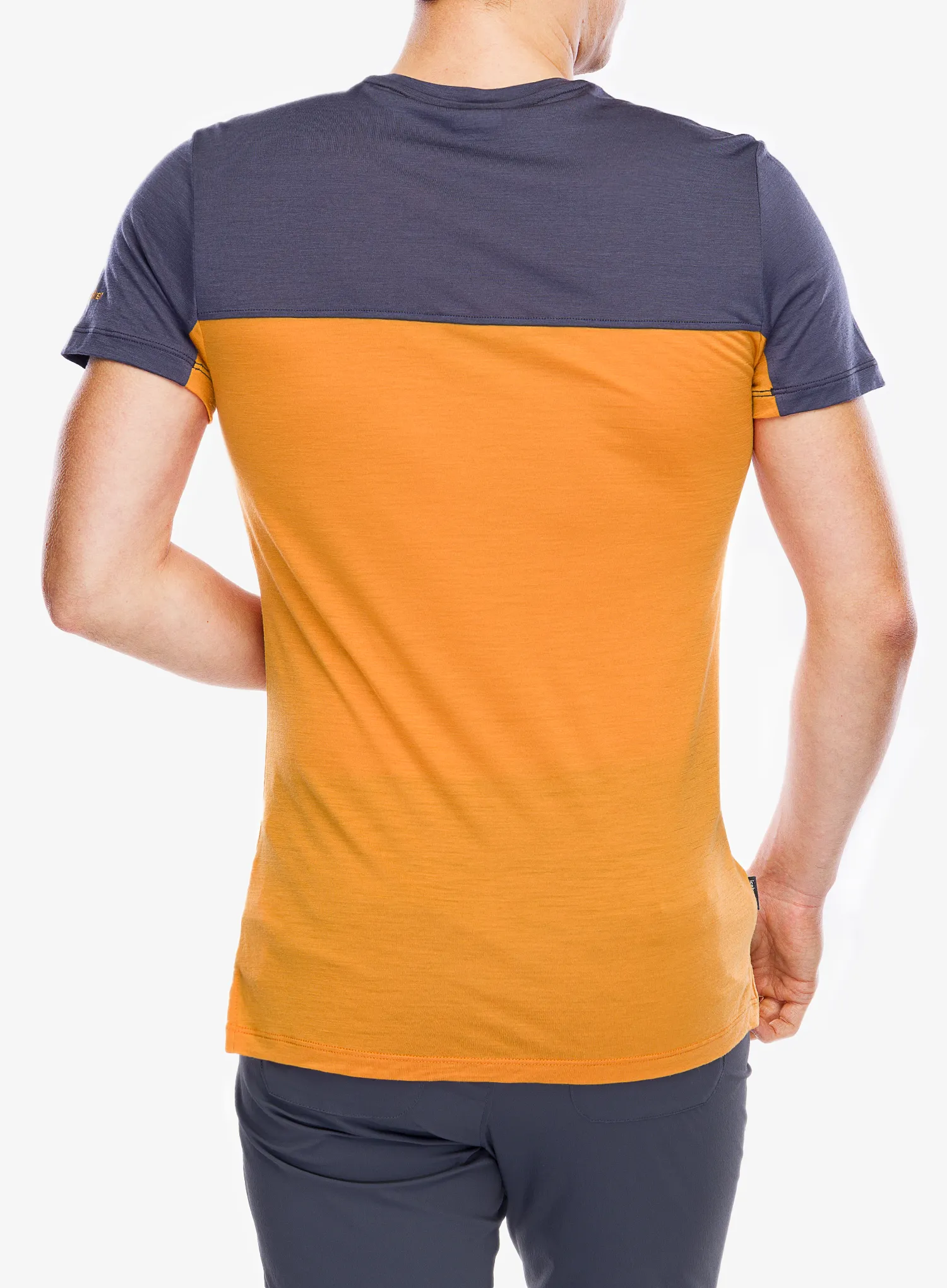 Merino triko Icebreaker Merino 125 Cool-Lite Sphere III SS Tee Colour Block - ray/graphite/cb