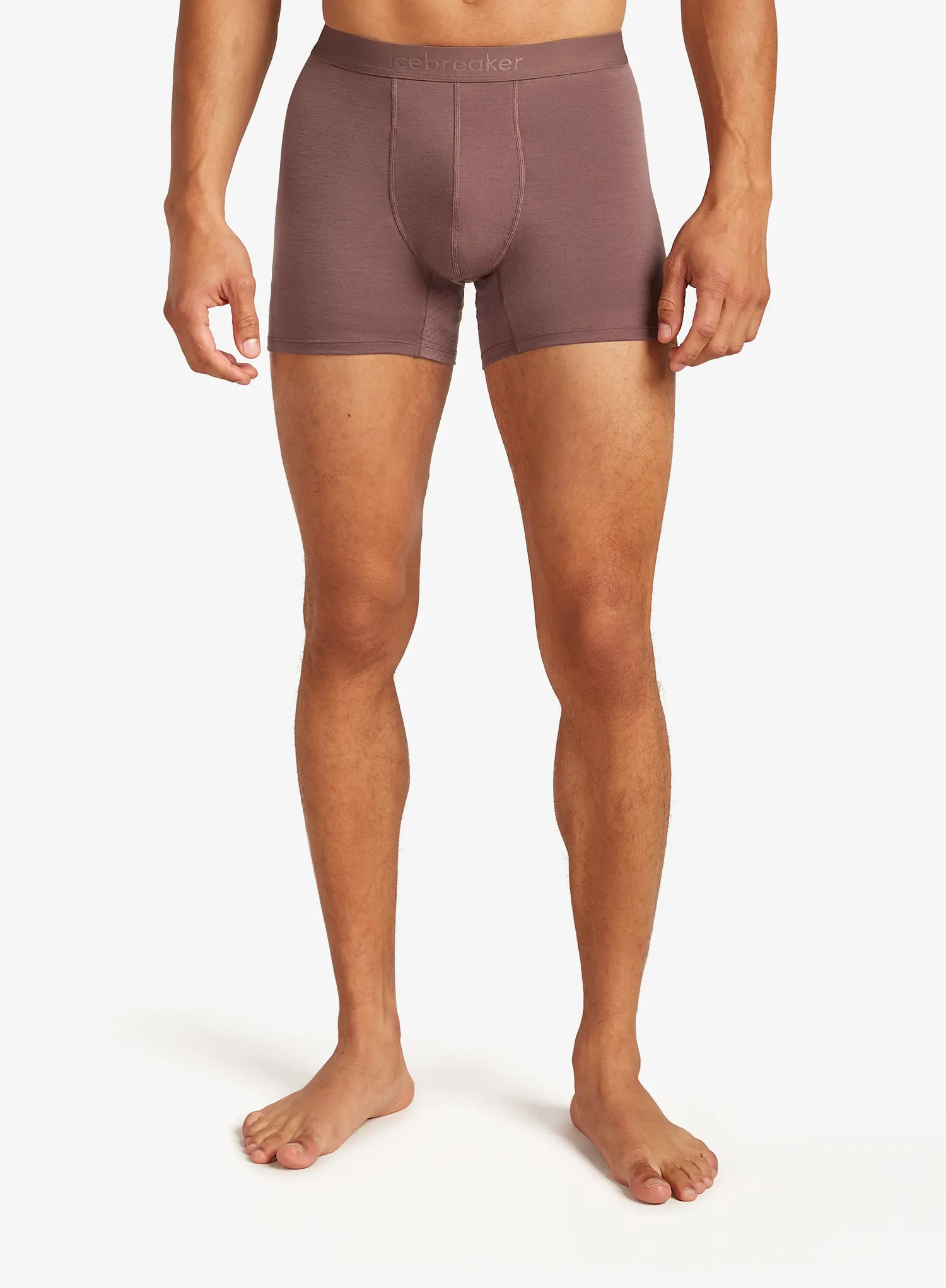Funkční boxerky Icebreaker Merino 125 ZoneKnit Boxers - carob
