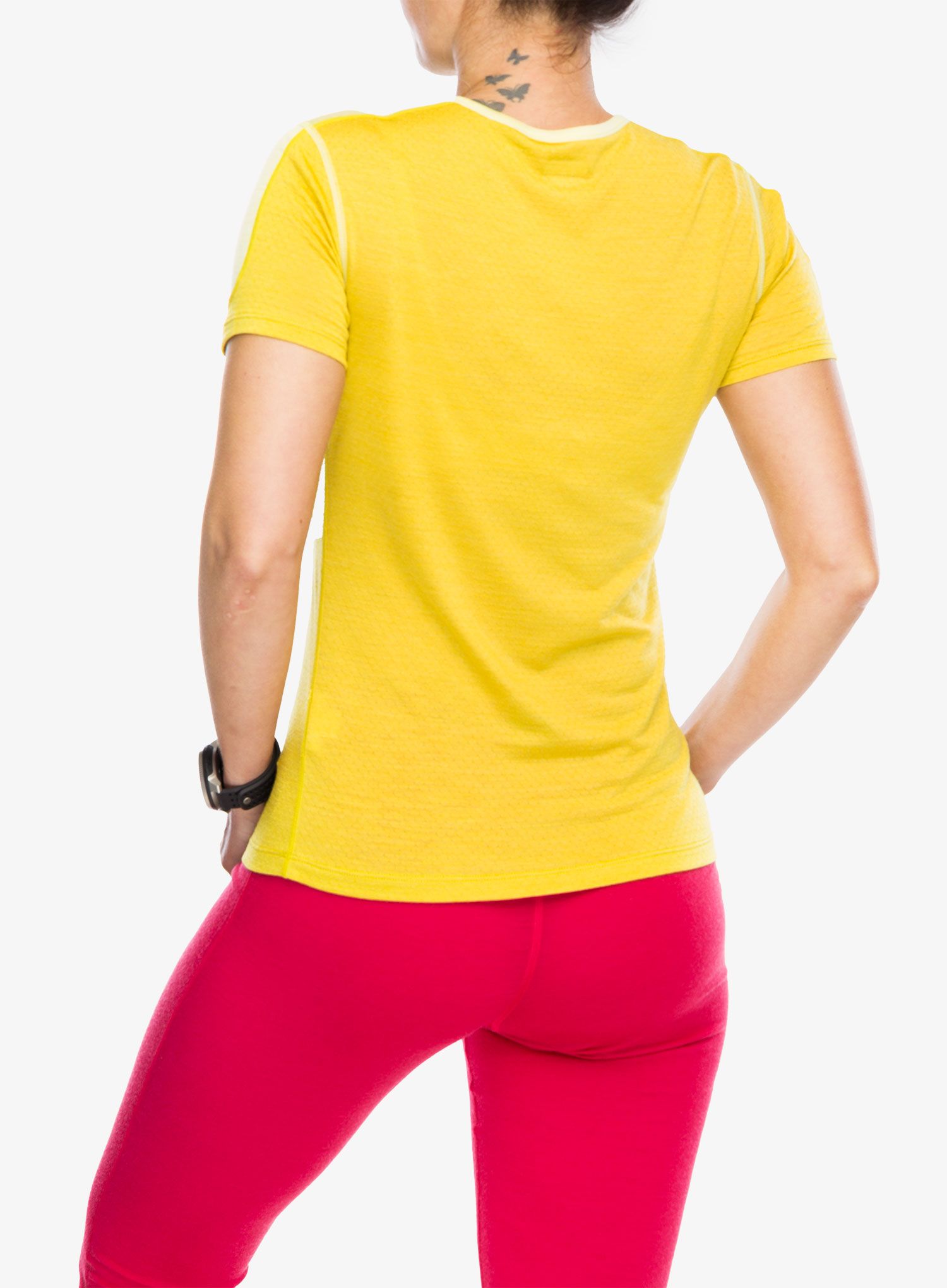 Dámské tričko Icebreaker Merino 125 ZoneKnit Energy Wind SS Tee - lux/lucid/cb