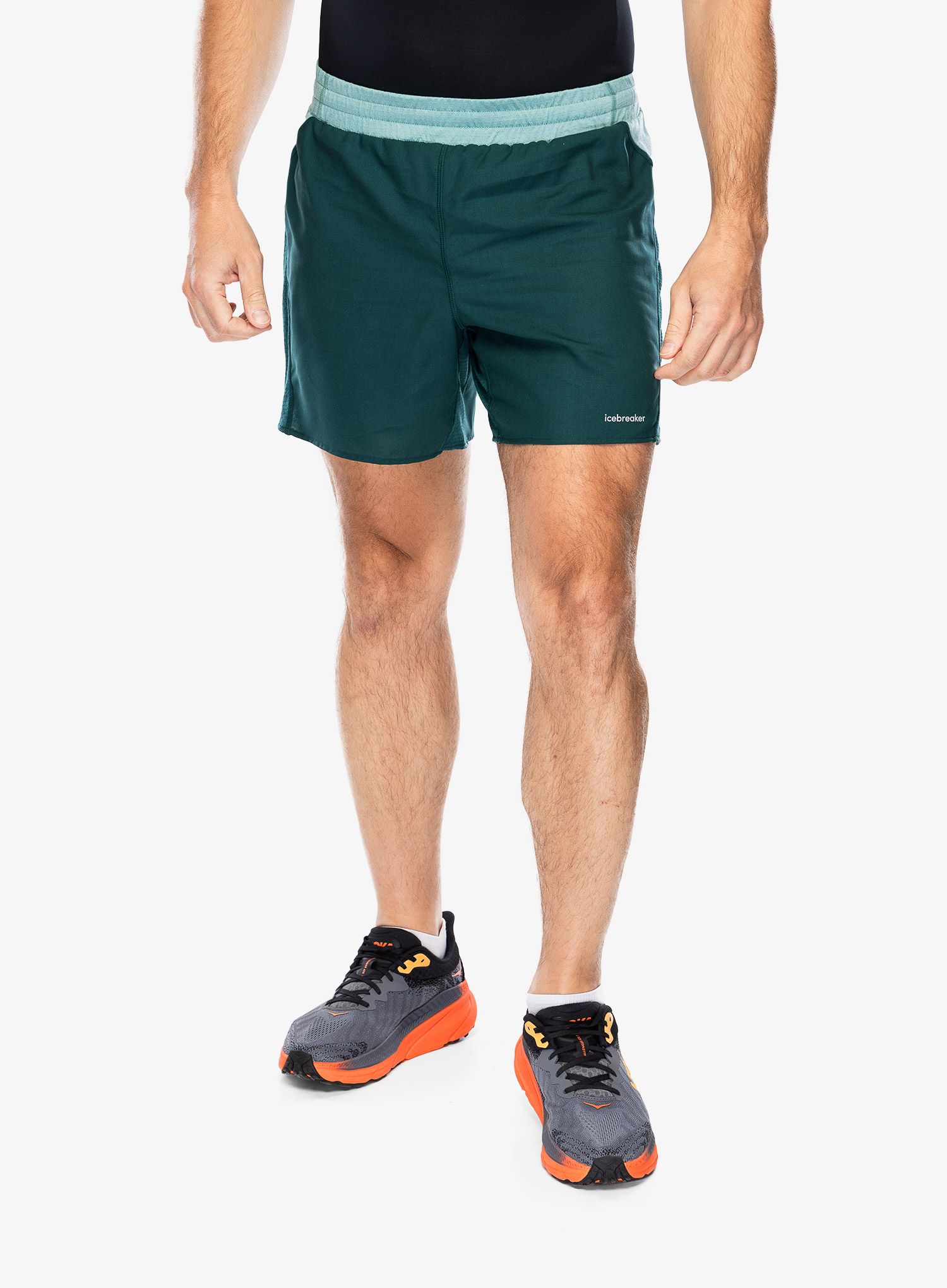 Běžecké kraťasy Icebreaker Merino 125 ZoneKnit Speed 6 Shorts - fathom/cloud