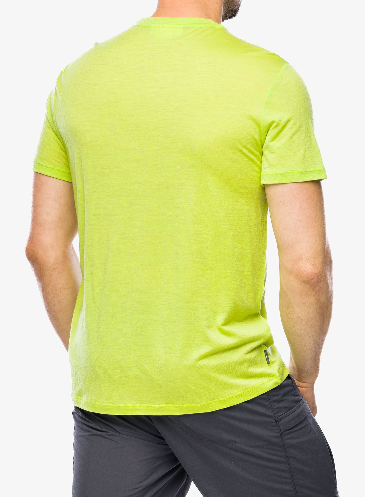 Tričko s potiskem Icebreaker Merino 150 Tech Lite III SS Tee IB Grown Naturally - hyper