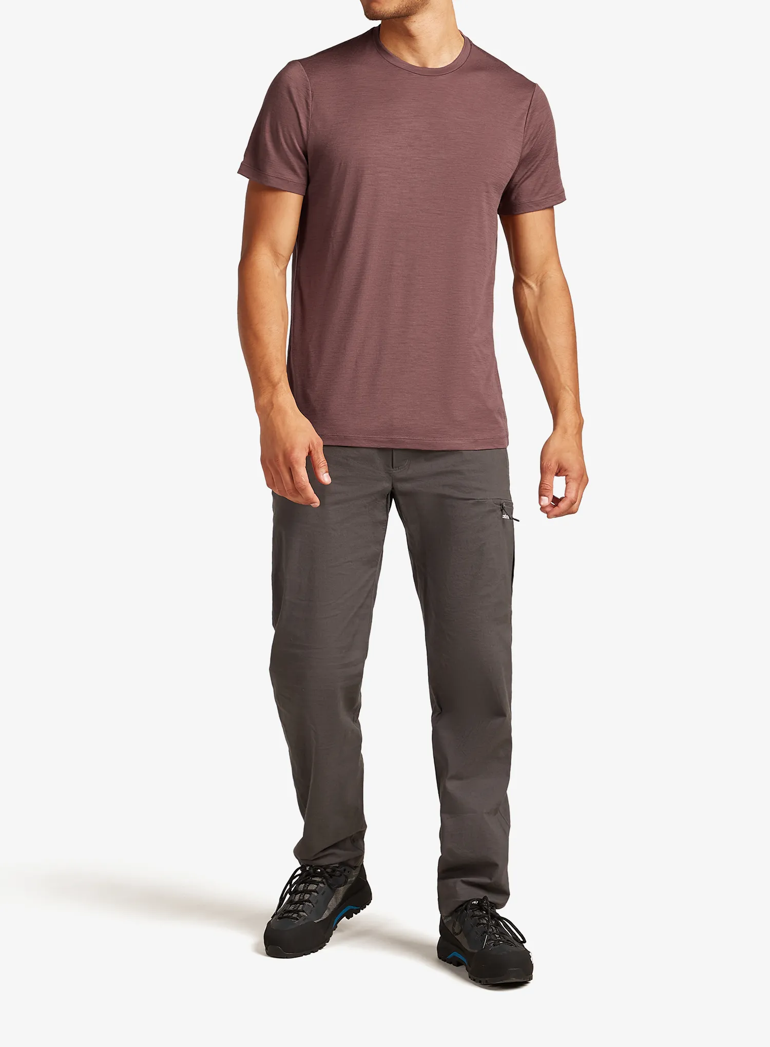 Merino triko Icebreaker Merino 150 Tech Lite III SS Tee - carob