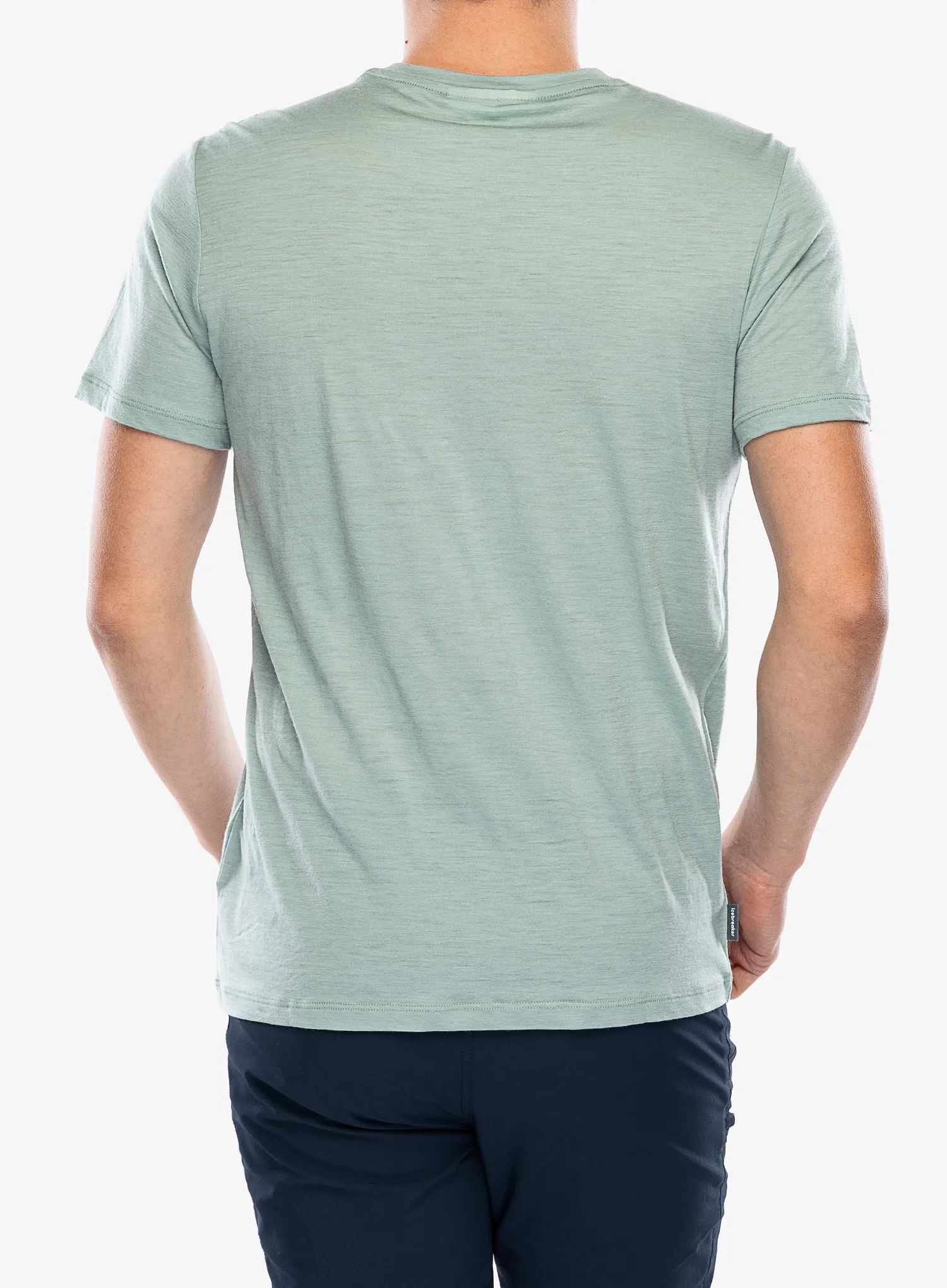 Merino triko Icebreaker Merino 150 Tech Lite SS T Camp Essentials - moss