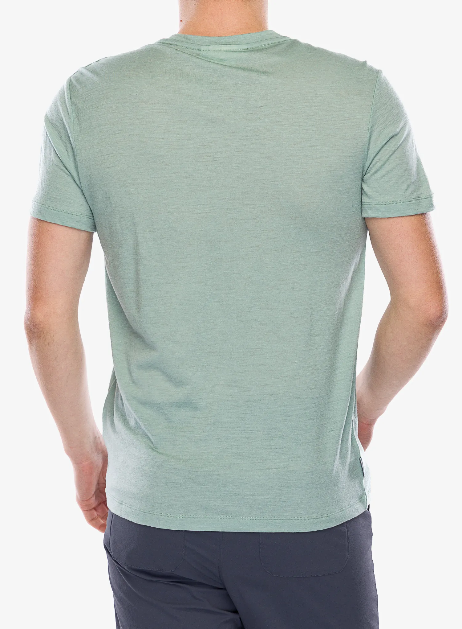 Merino triko Icebreaker Merino 150 Tech Lite SS T Polar Paddle - moss