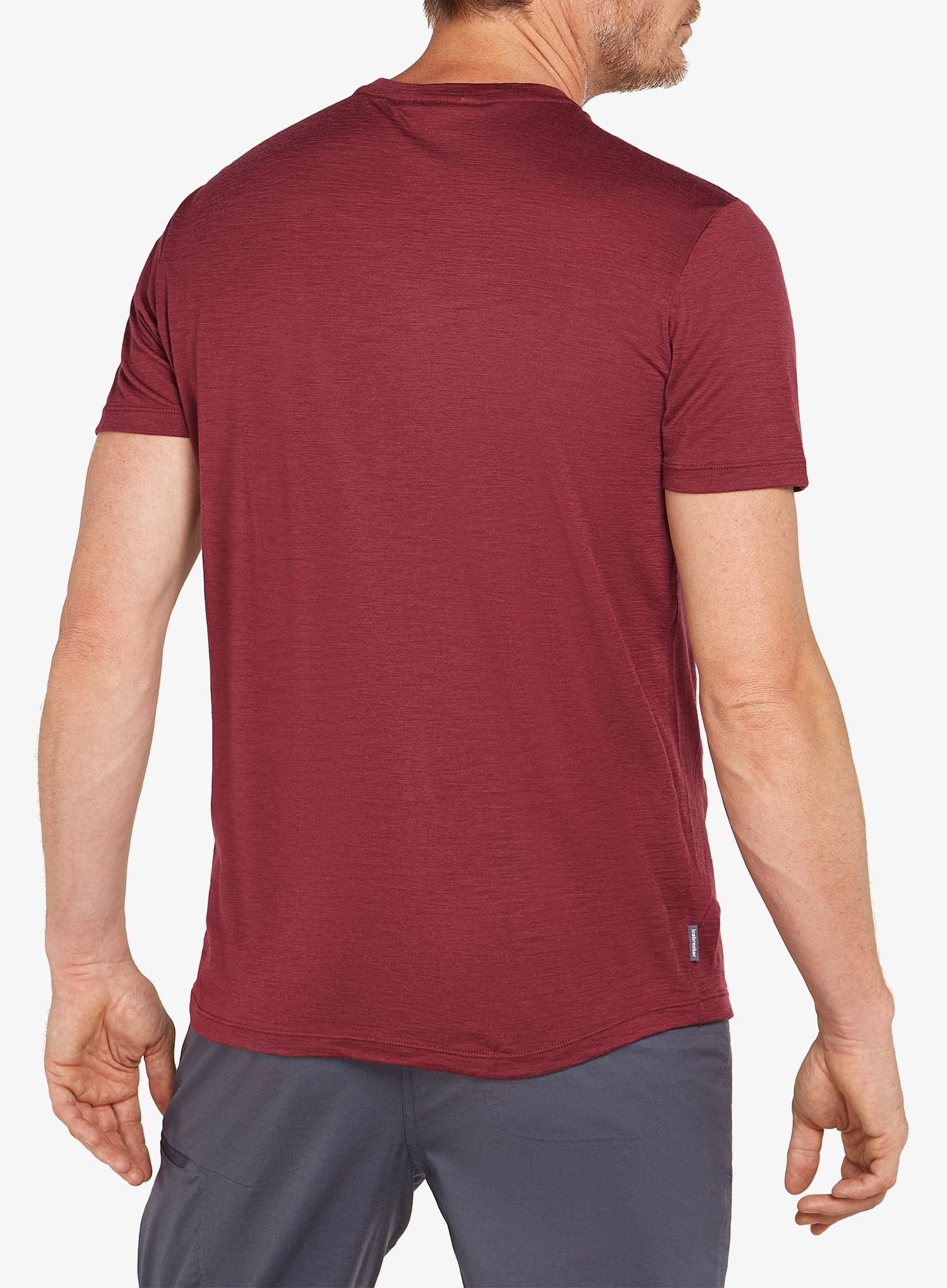 Merino triko Icebreaker Merino 150 Tech Lite SS T Rising Light - port