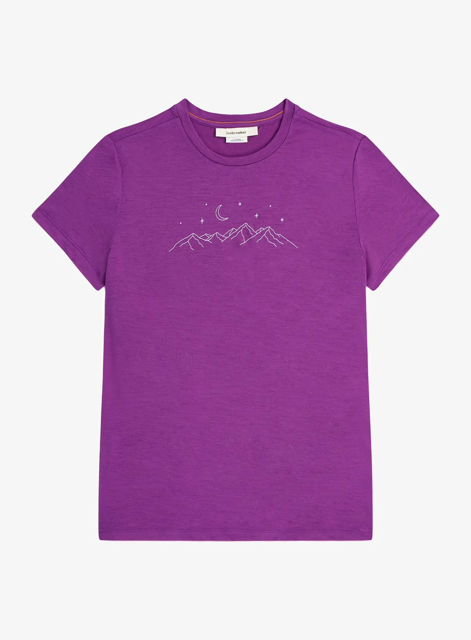 Dámské tričko Icebreaker Merino 150 Tech Lite SS Tee Sparkling Stars - passion