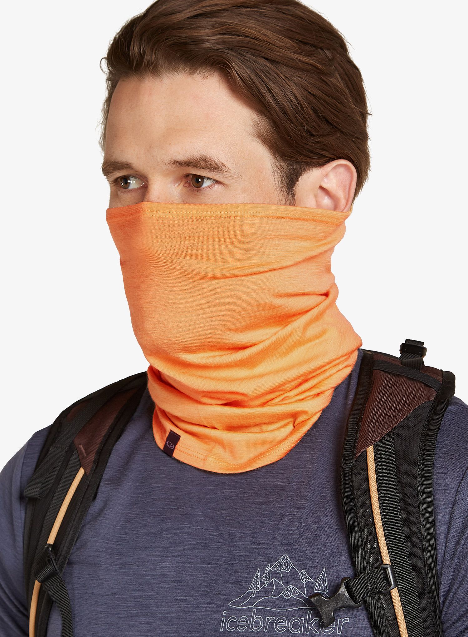 Multifunkční šátek Icebreaker Merino 200 Flexi Chute - feldspar