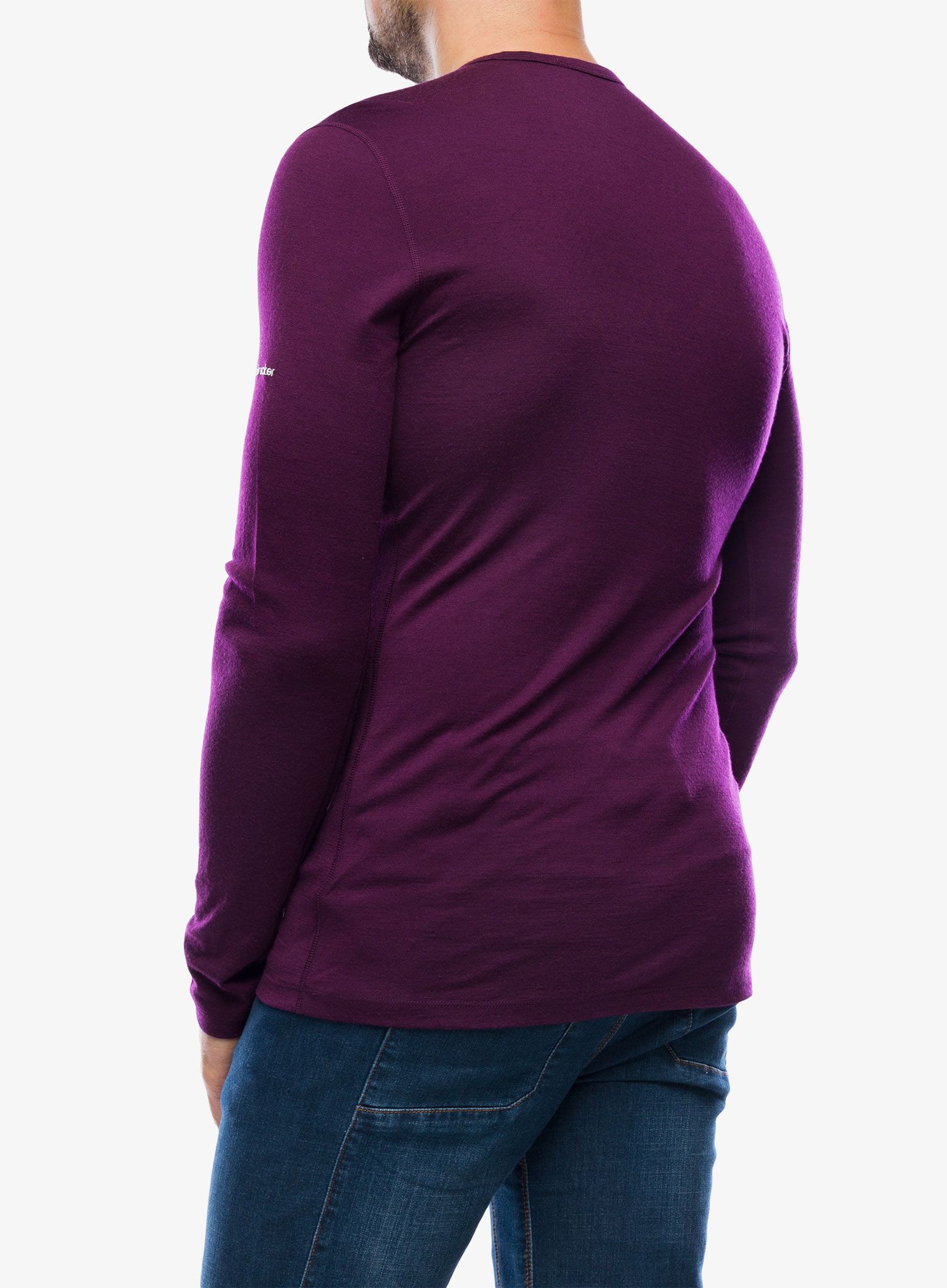 Funkční mikina Icebreaker Merino 200 Oasis LS Crewe Remarkables - nightshade