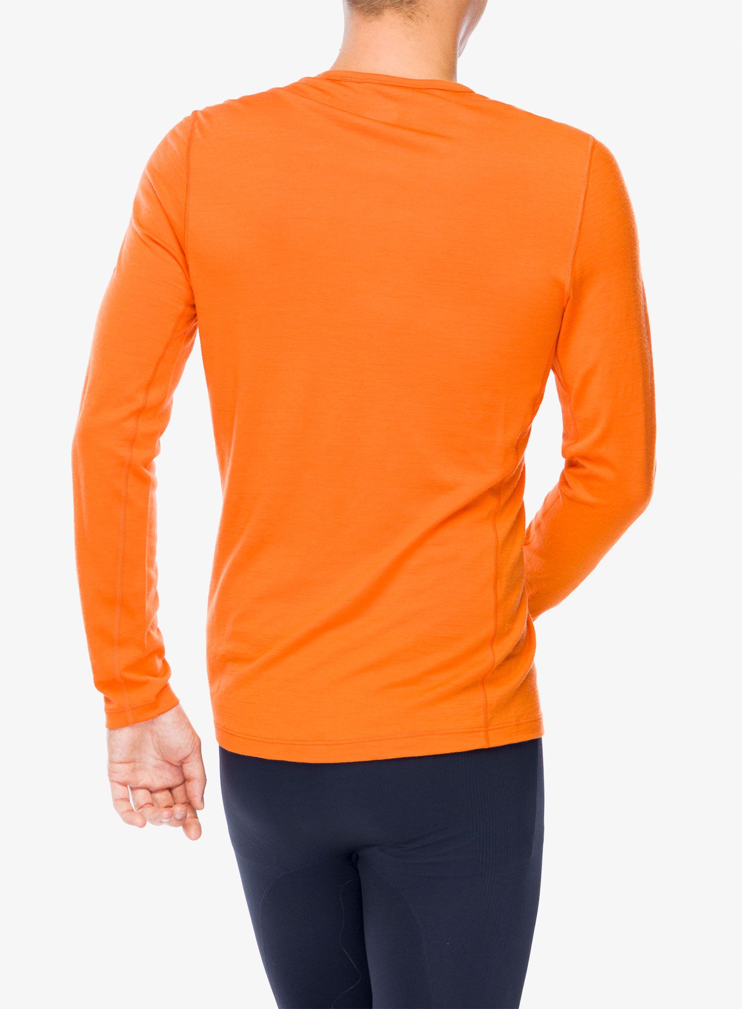 Funkční mikina Icebreaker Merino 200 Oasis LS Crewe Remarkables - blaze