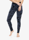 Termolegíny dámské Icebreaker Merino 200 Oasis Leggings Cloud Dye - graphite/black/cd
