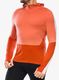 Funkční mikina Icebreaker Merino 200 Sonebula LS Half Zip Hood - molten/ember