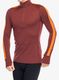 Funkční mikina Icebreaker Merino 200 ZoneKnit LS Half Zip - port/blaze/cb