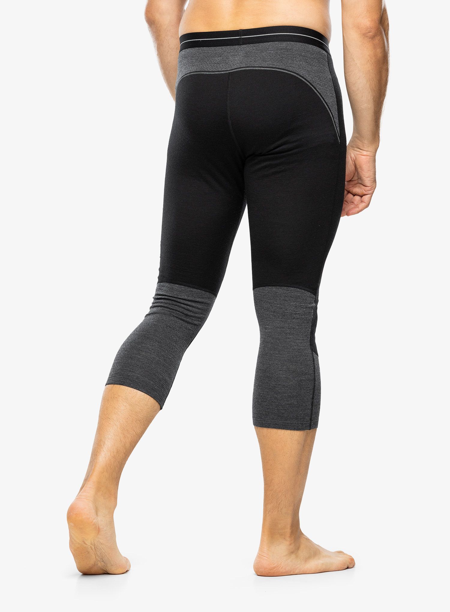 Termolegíny Icebreaker Merino 200 ZoneKnit Legless - black/jet