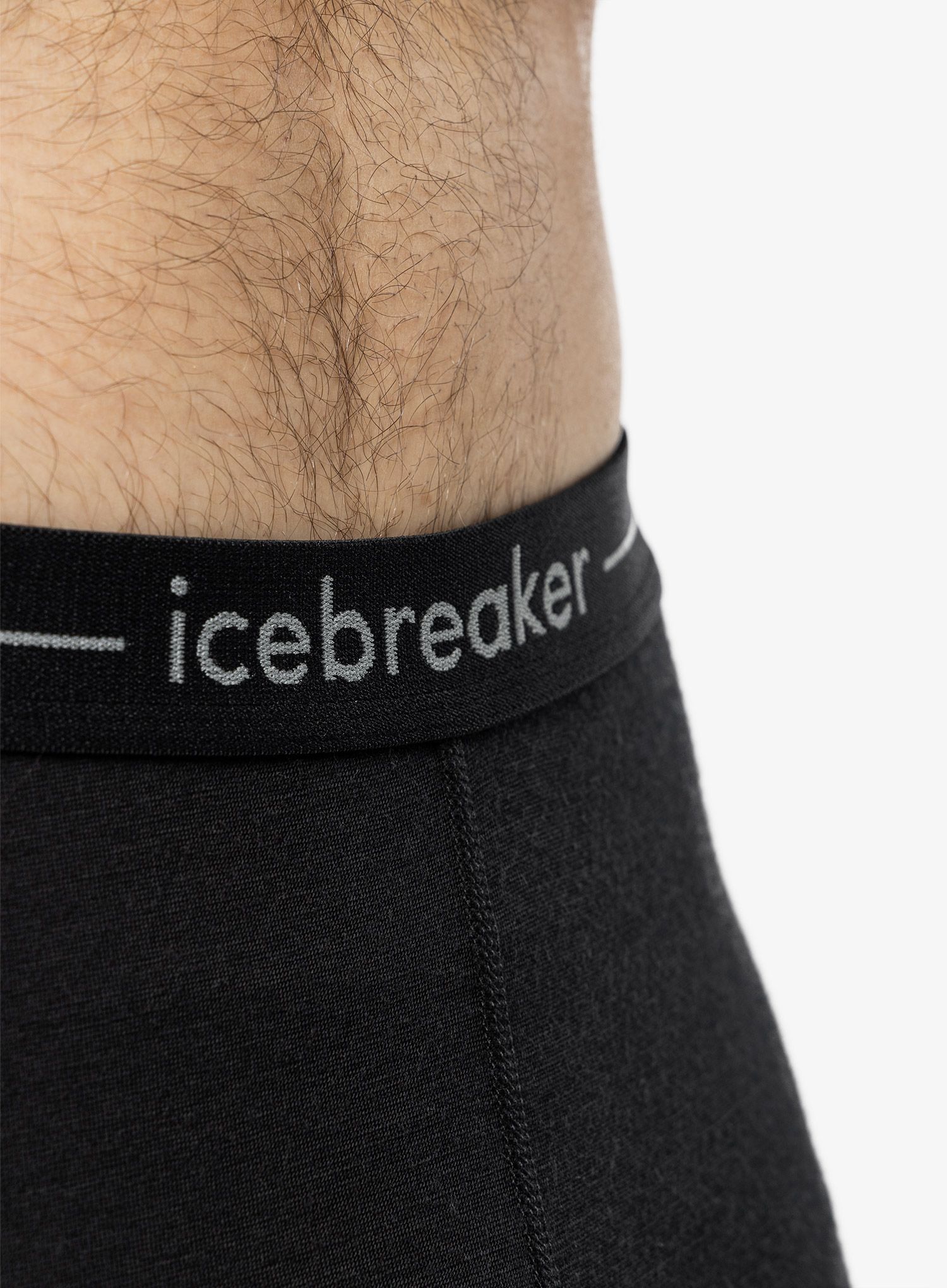Termolegíny Icebreaker Merino 200 ZoneKnit Legless - black/jet