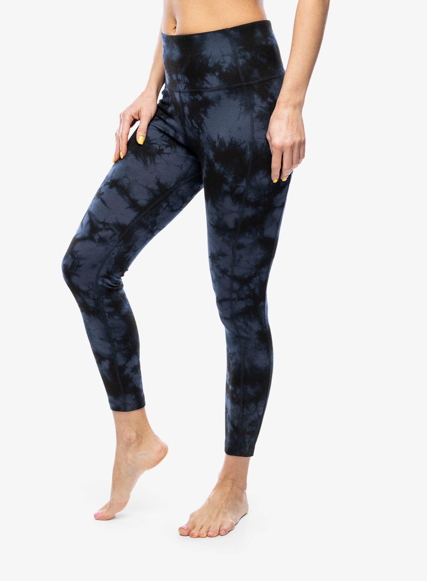 Dámské legíny Icebreaker Merino 260 Fas 25 High Rise Tights - cd graphite/black/cd