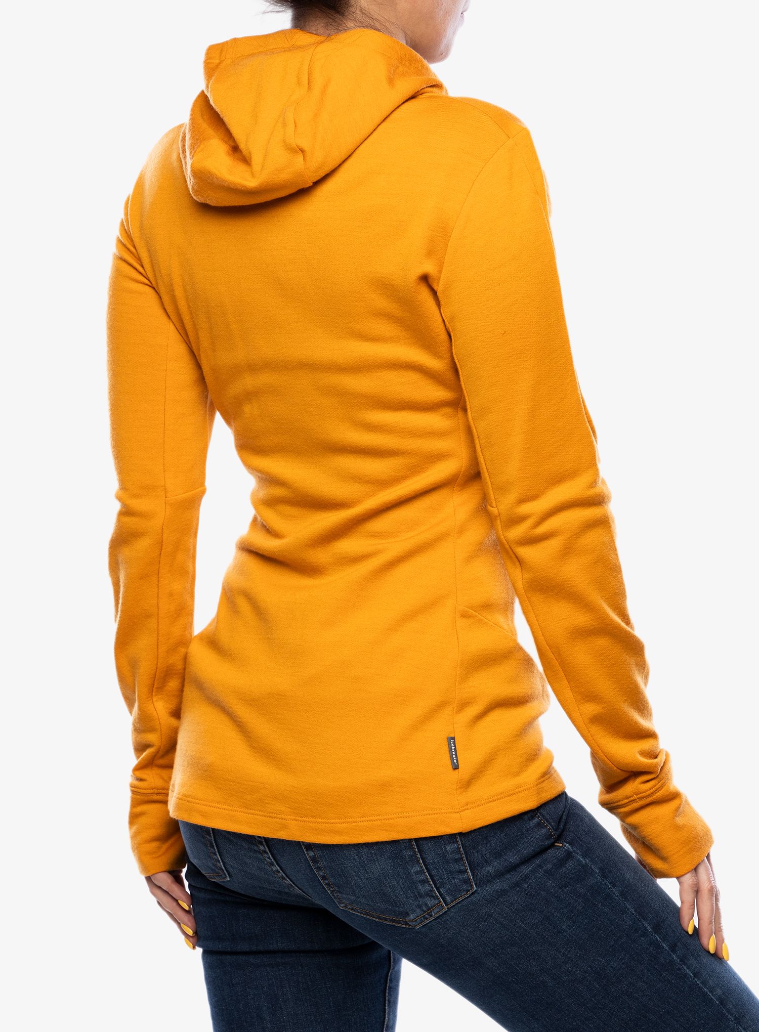 Dámská mikina s kapucí Icebreaker Merino 260 Quantum IV LS Zip Hoodie - ray