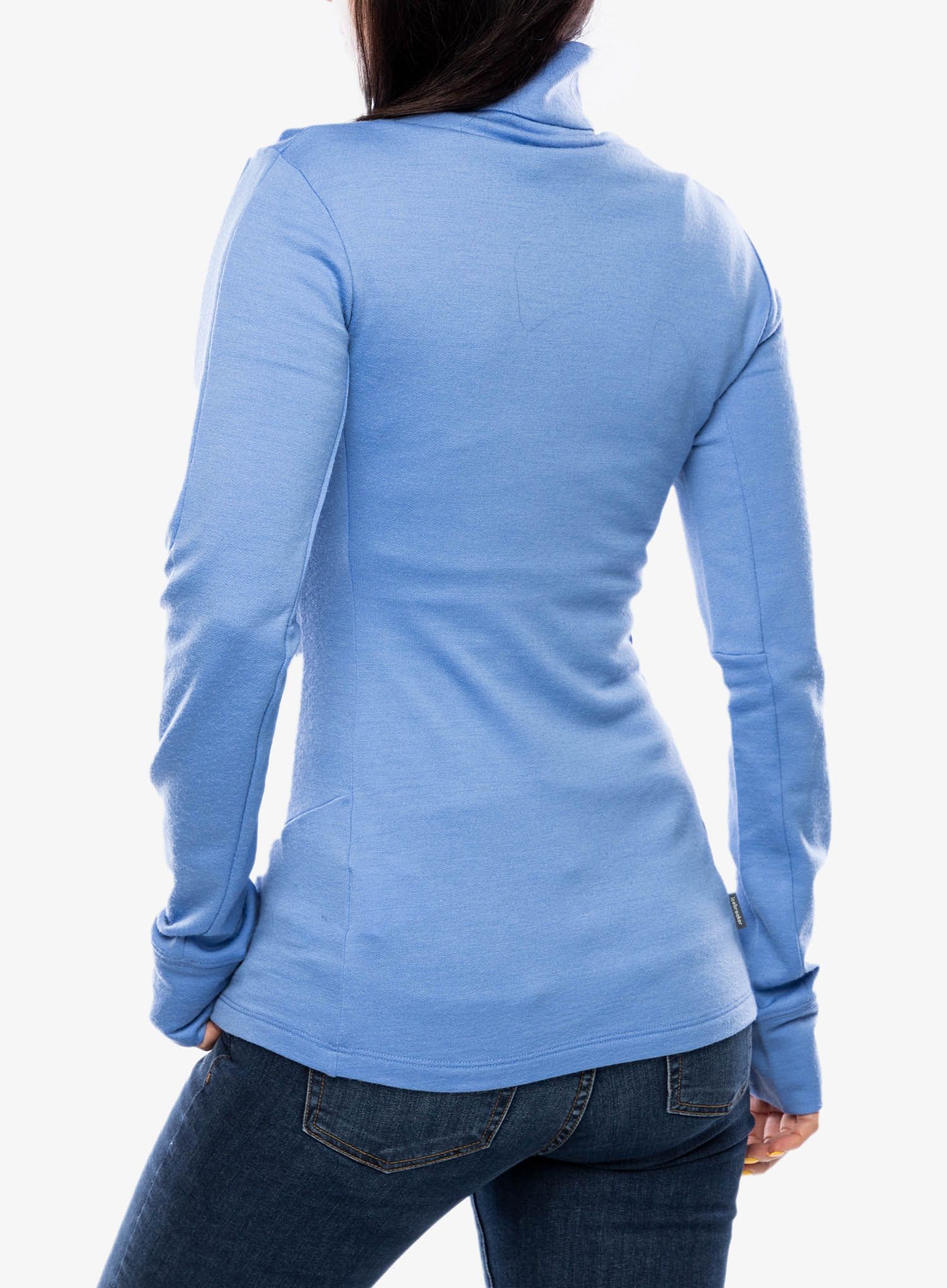 Dámská rozepínací mikina Icebreaker Merino 260 Quantum IV LS Zip - baja