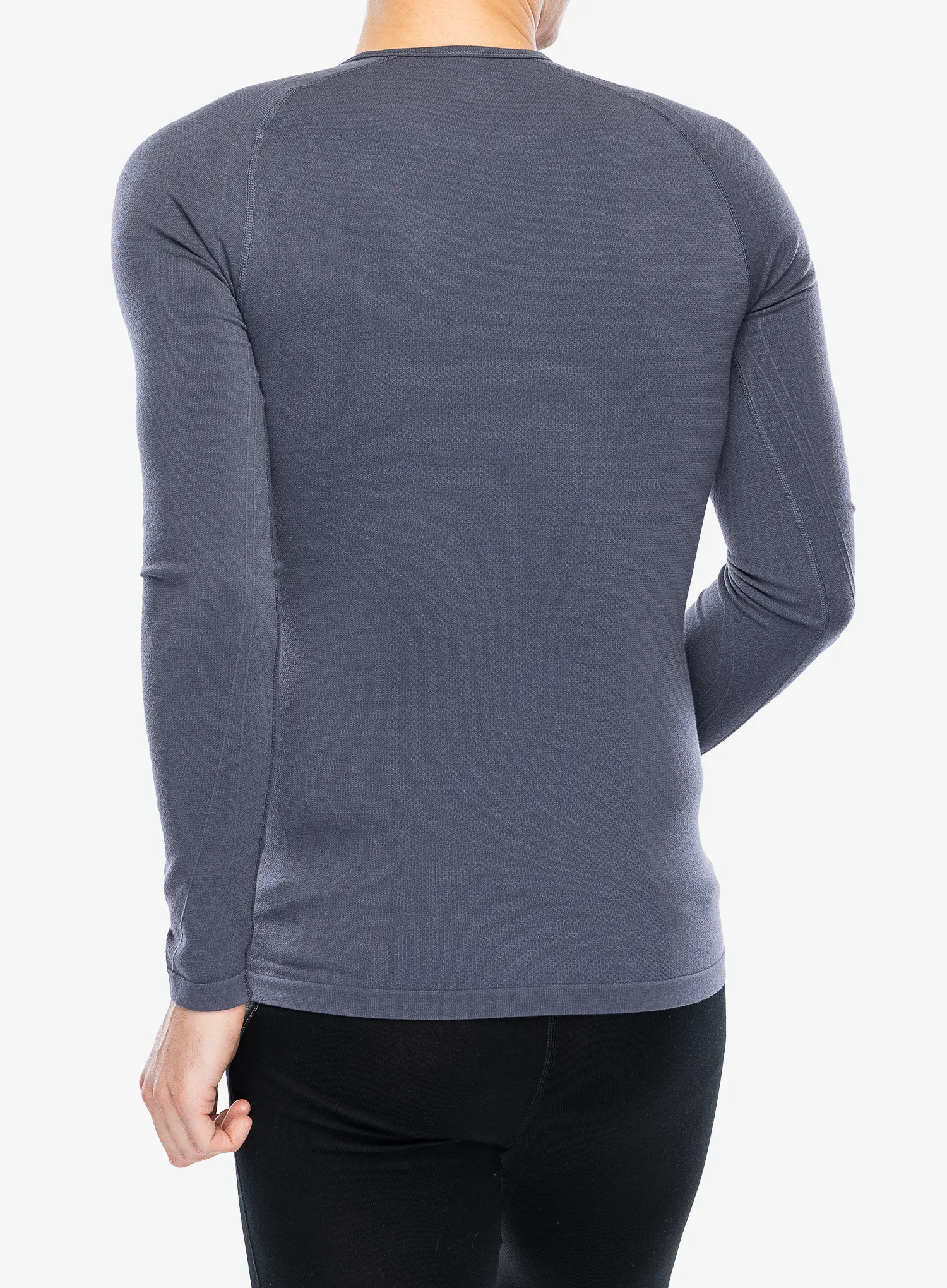 Funkční mikina Icebreaker Merino 260 Zoneknit Seamless LS Crewe - graphite