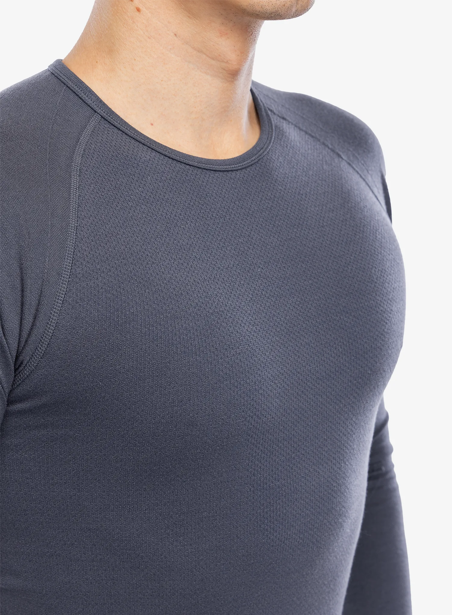 Funkční mikina Icebreaker Merino 260 Zoneknit Seamless LS Crewe - graphite