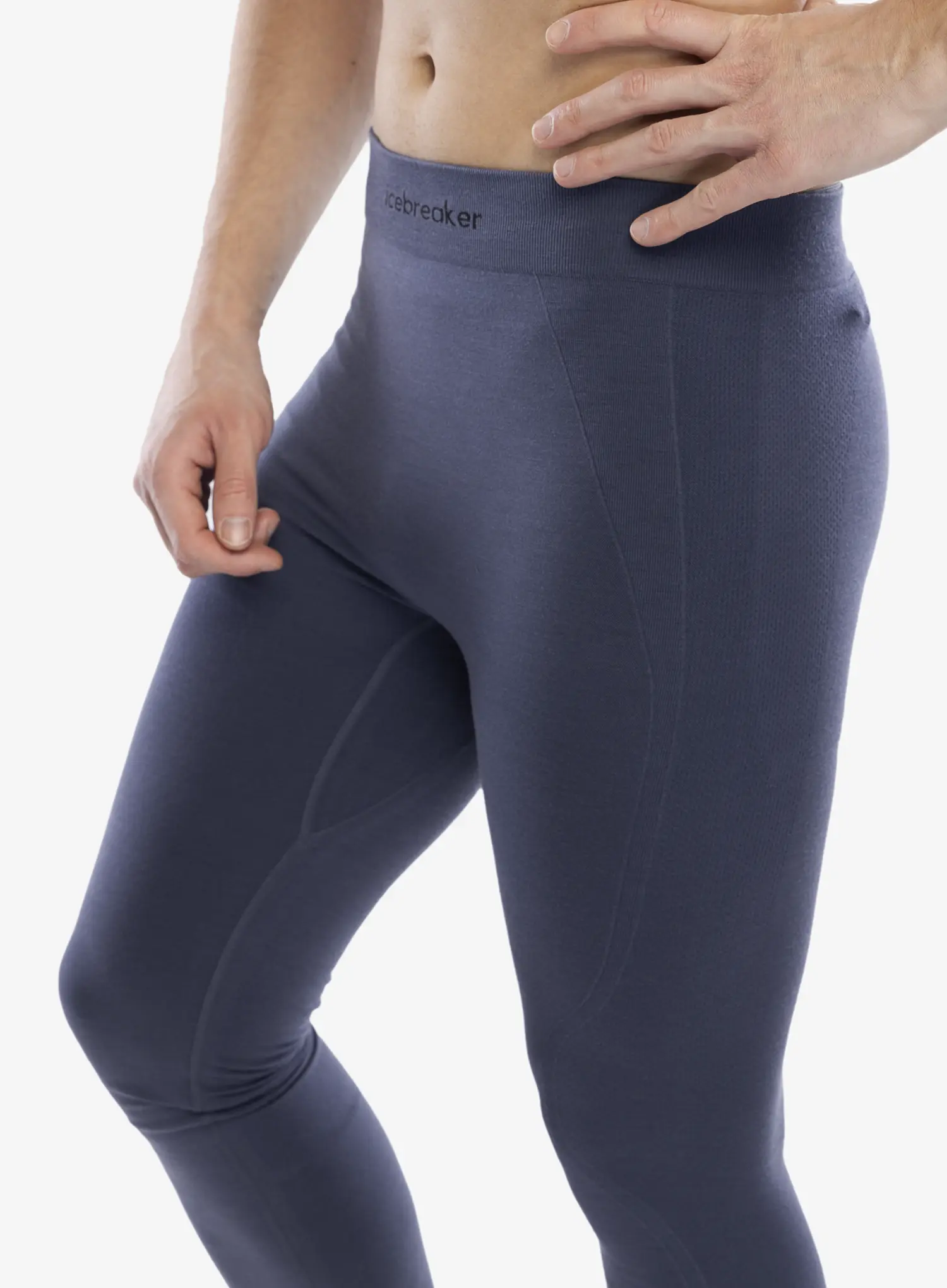 Tréninkové legíny Icebreaker Merino 260 Zoneknit Seamless Tights - graphite