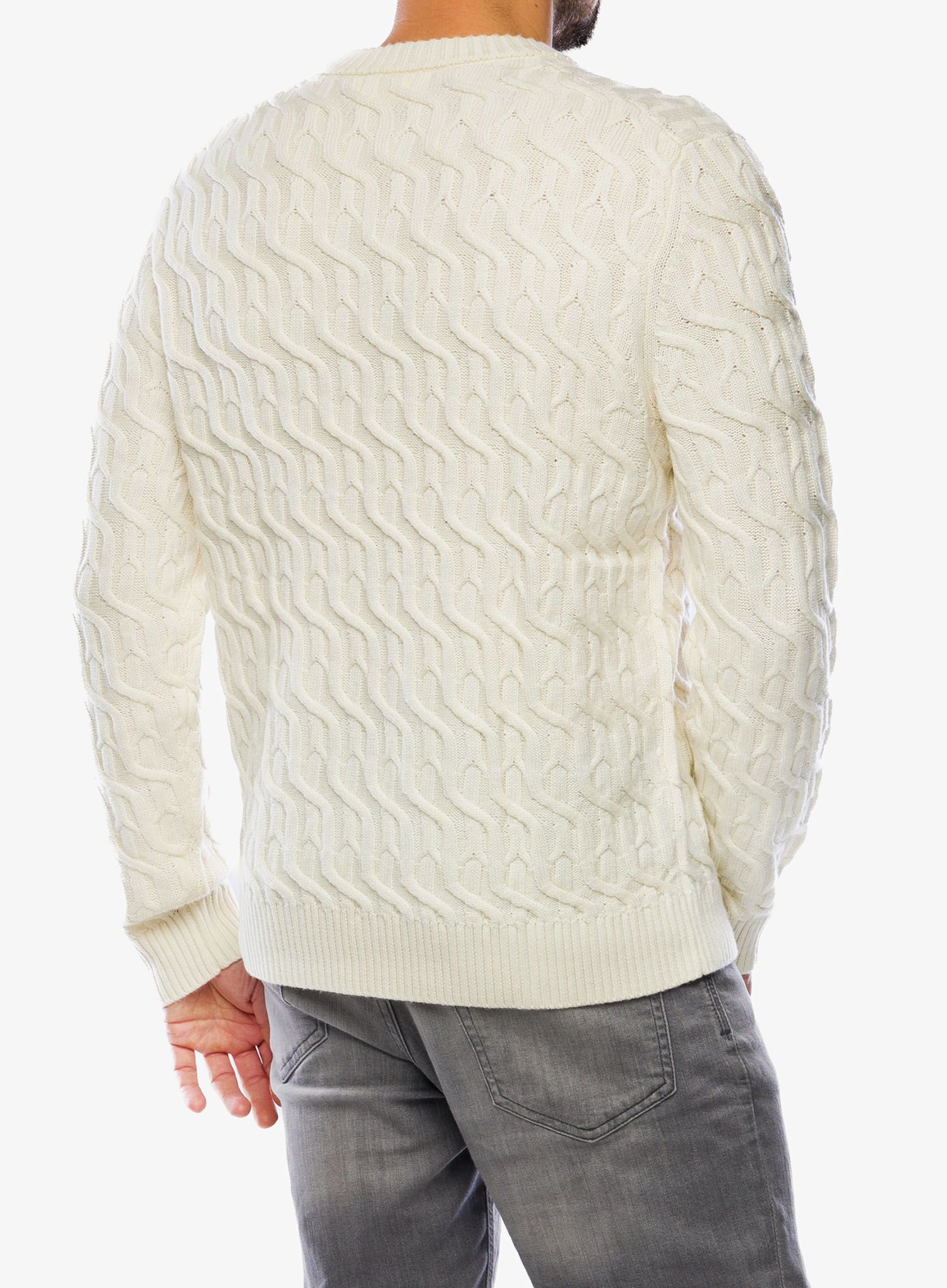 Vlněný svetr Icebreaker Merino Cable Knit Crewe Sweater - undyed