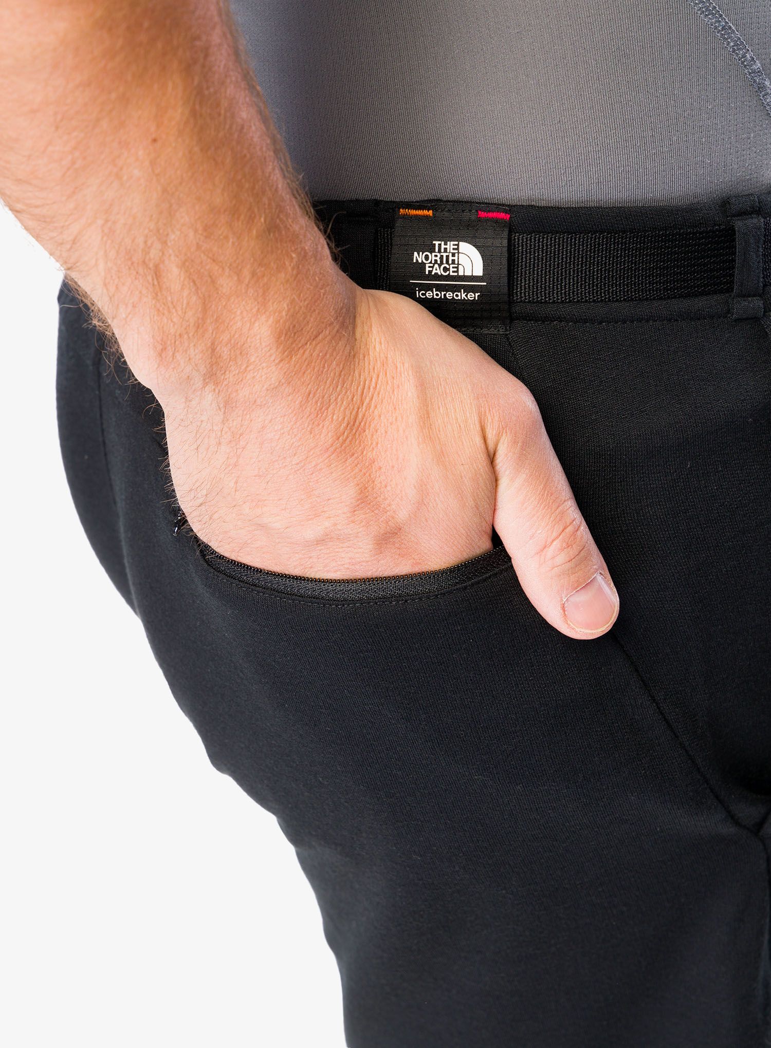 Outdoorové kraťasy Icebreaker Merino IB X TNF Shorts - black