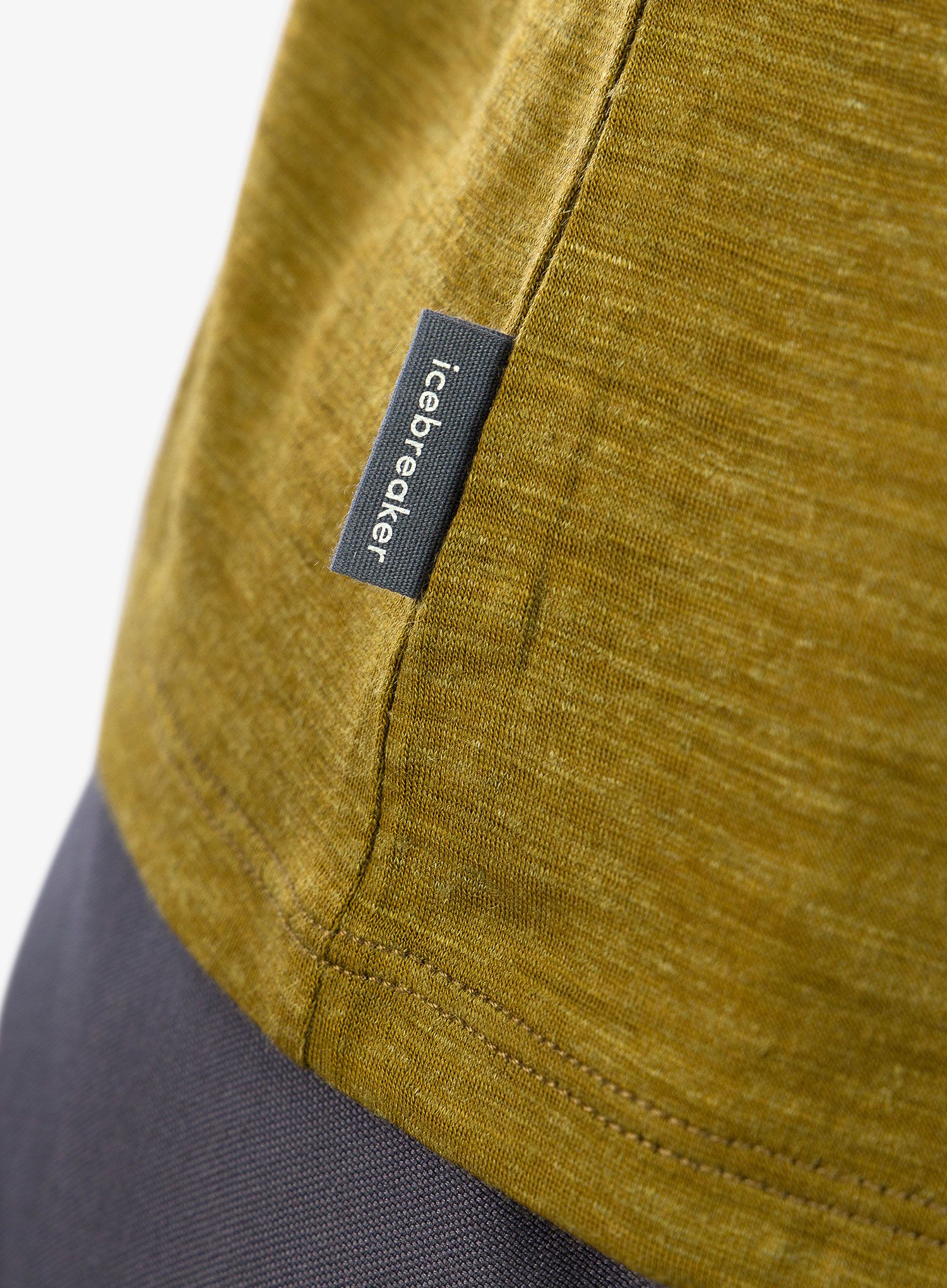 Merino triko dámské Icebreaker Merino Linen SS Tee - alge