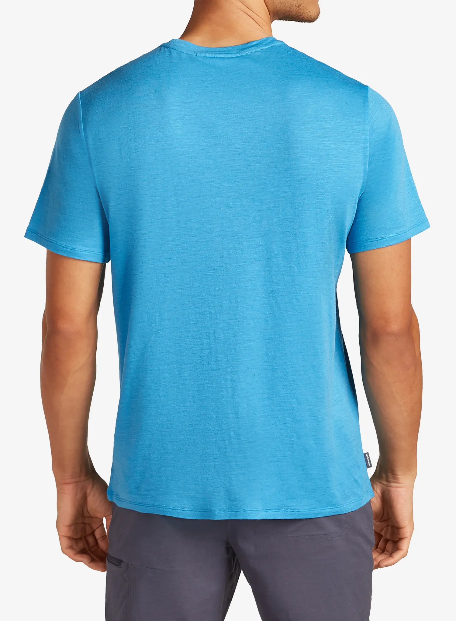 Merino triko Icebreaker Merino Linen SS Tee - arctic